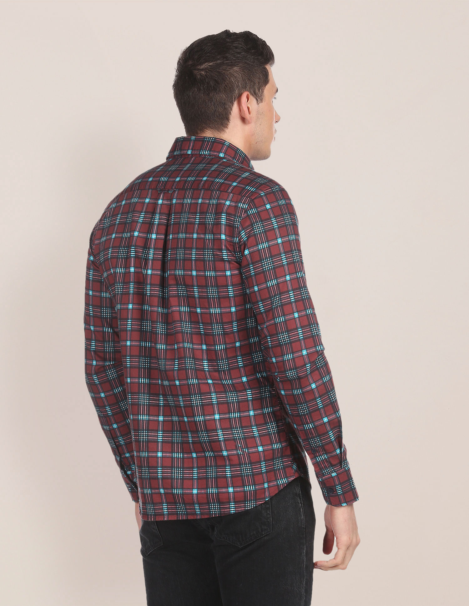 U.S. Polo Assn. Tailored Fit Check Casual Shirt