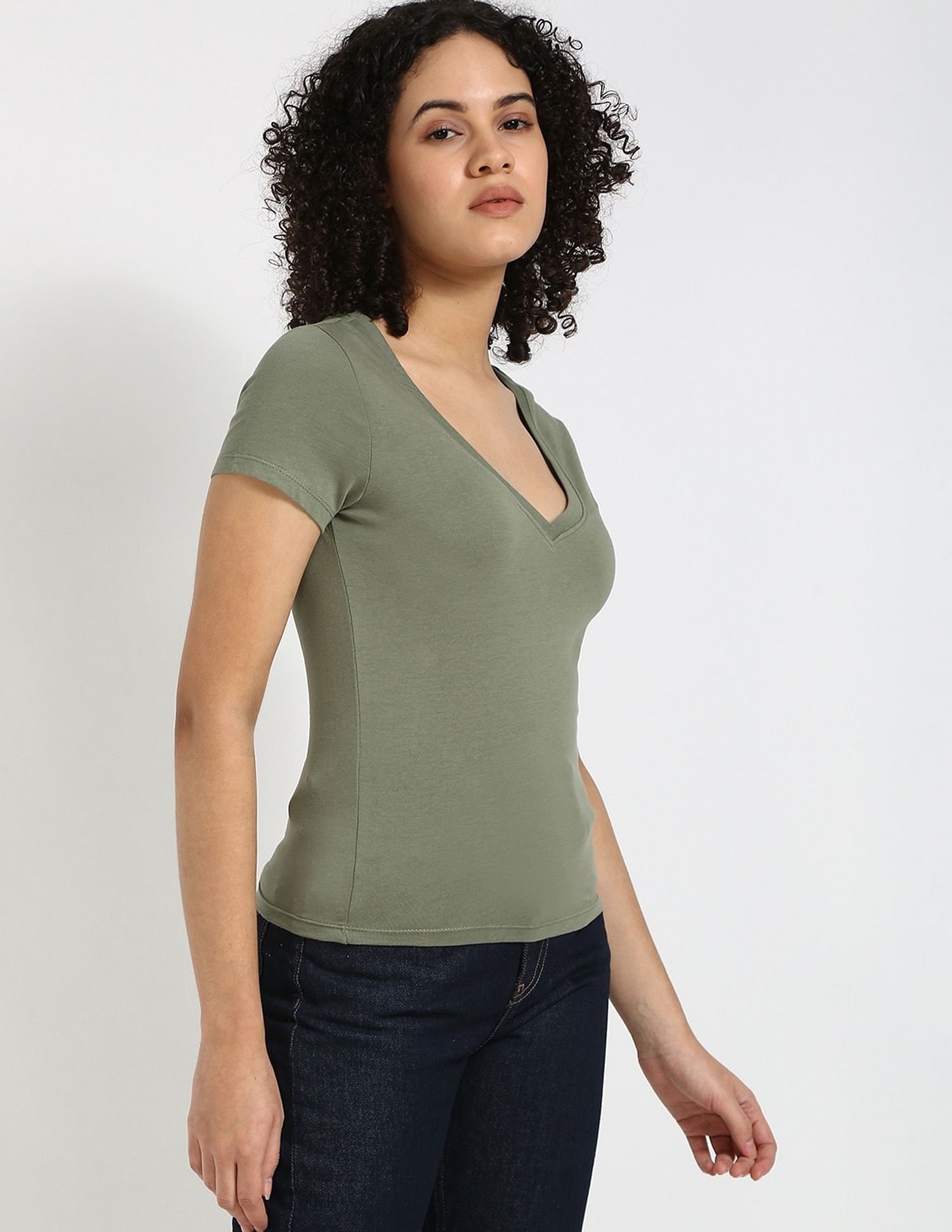Tommy Hilfiger Solid Slim-Fit Cotton T-Shirt