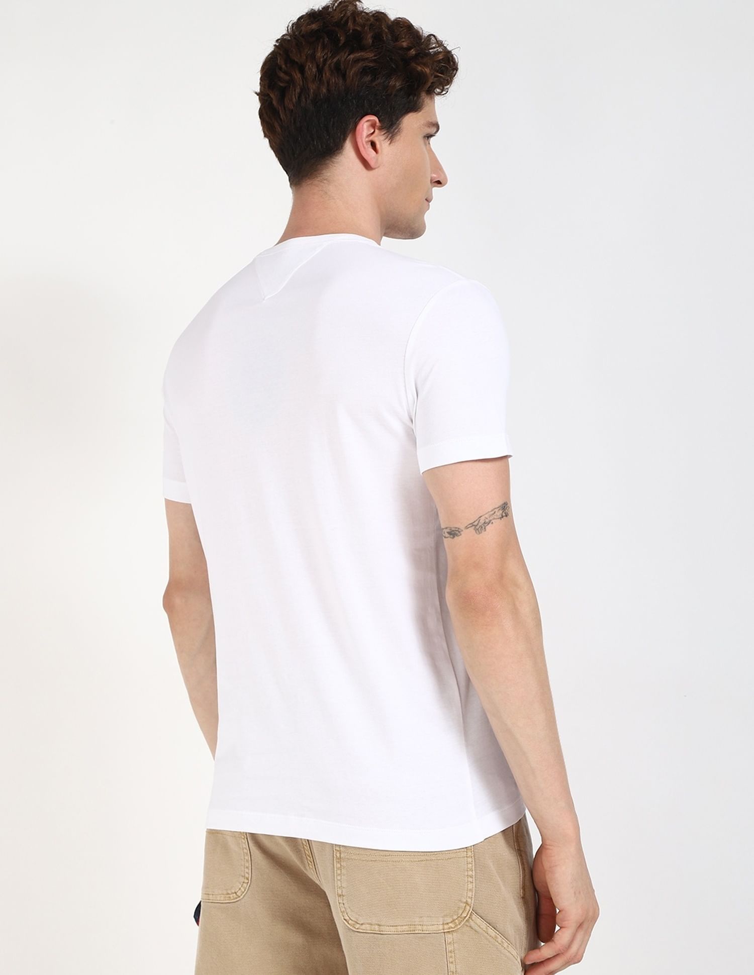 Tommy Hilfiger Logo Regular-Fit Cotton T-Shirt