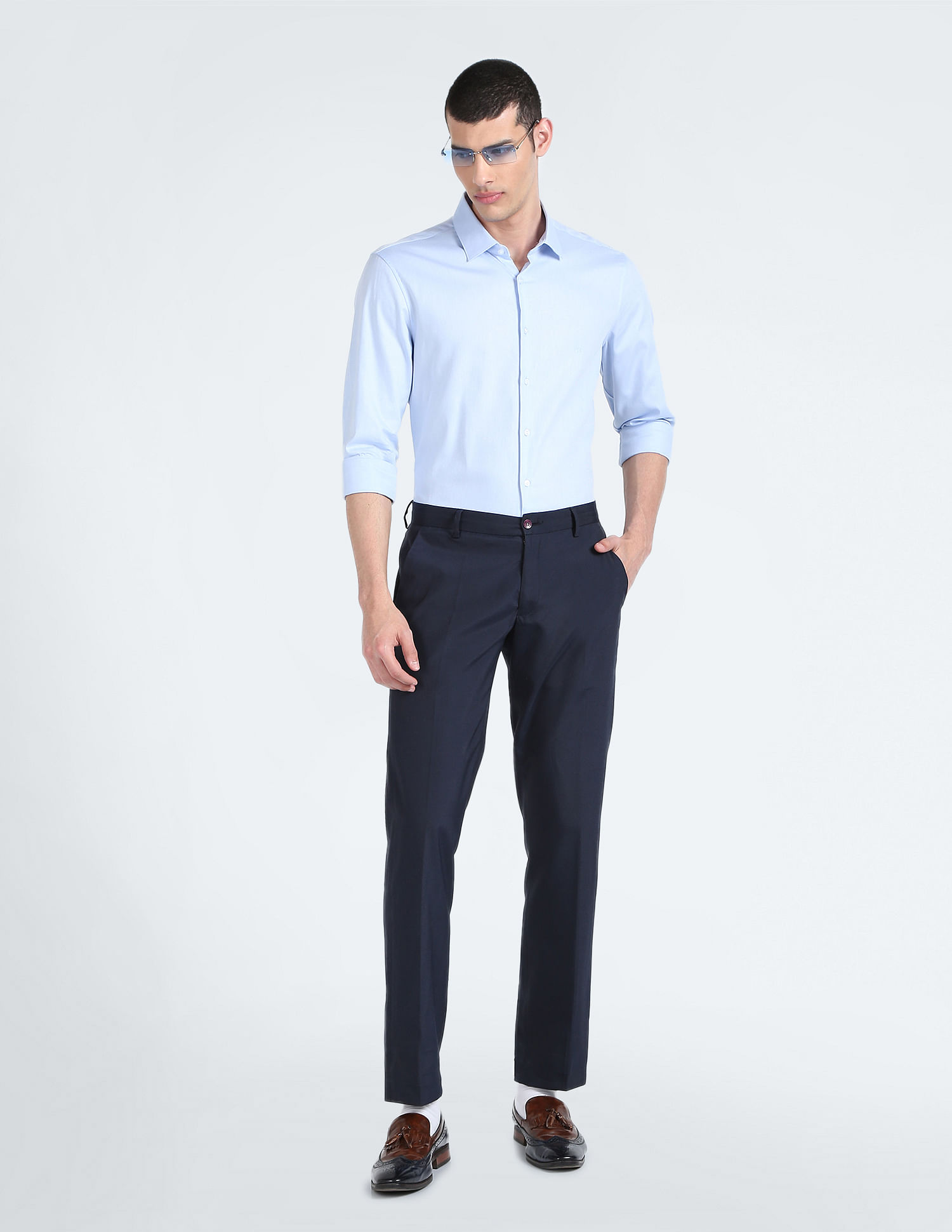 Buy Calvin Klein Cotton Structure Slim Fit Shirt - NNNOW.com