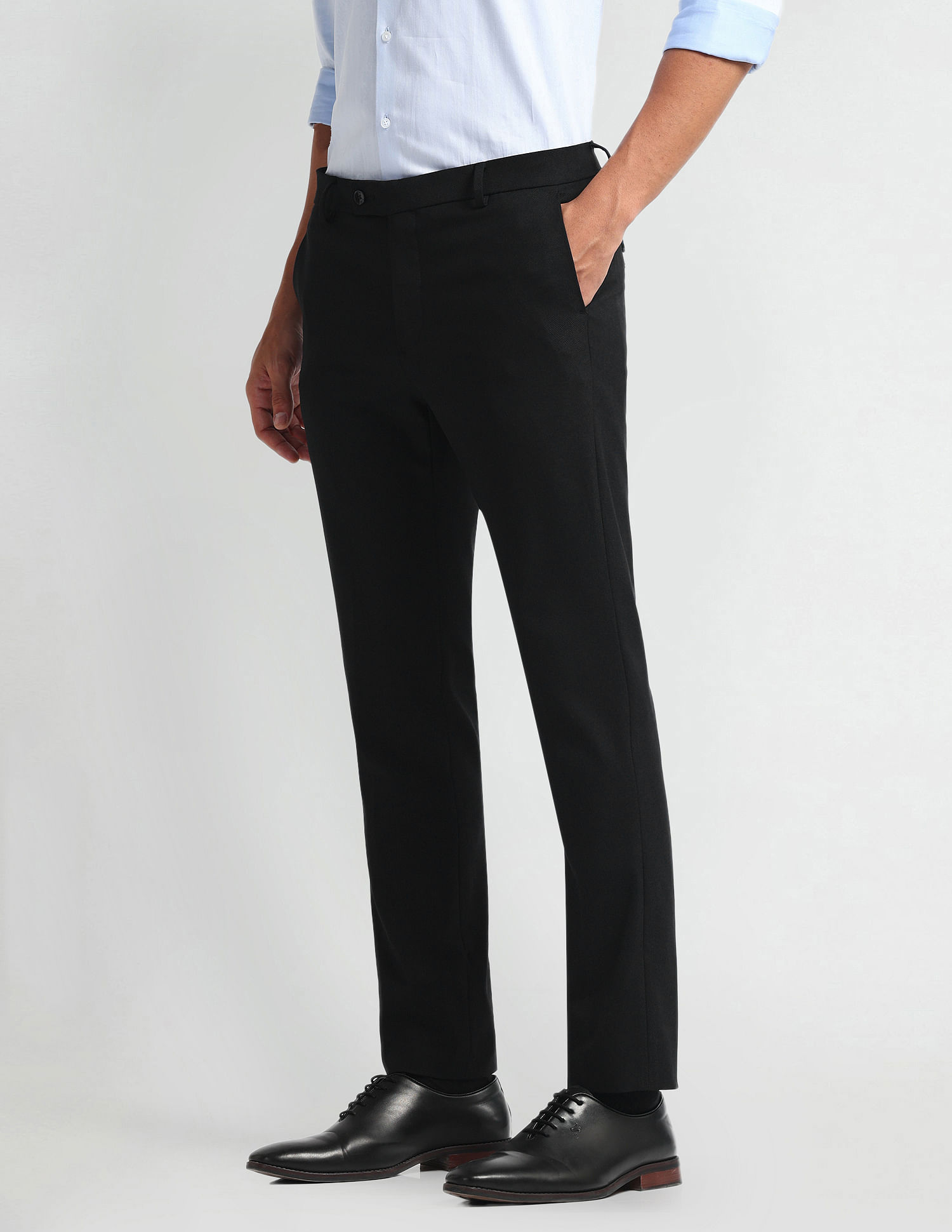 Arrow Smart Flex Slim Trousers