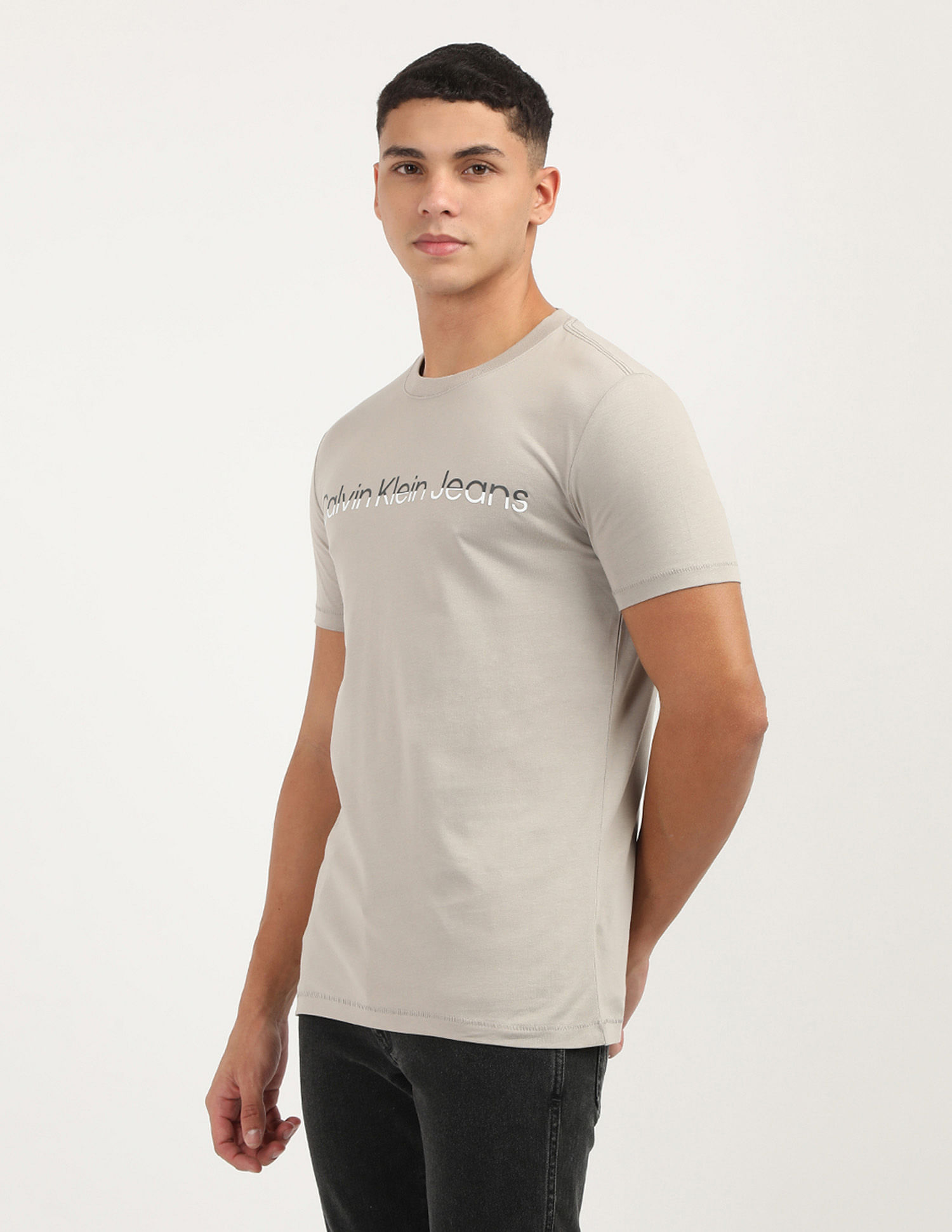 Calvin Klein Mixed Institutional Slim Fit T-Shirt