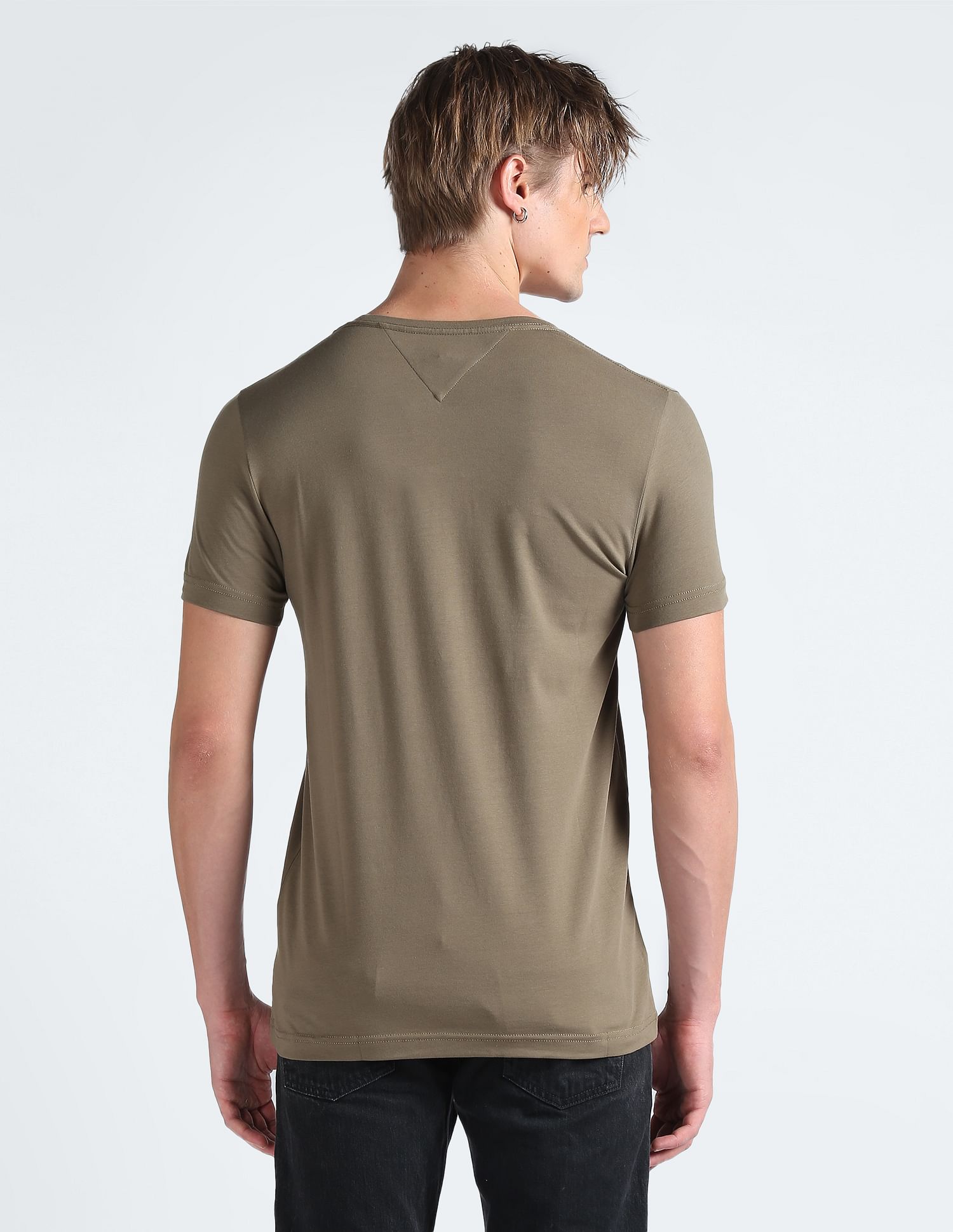 Tommy Hilfiger Transitional Organic Cotton Stretch Slim Fit T-Shirt