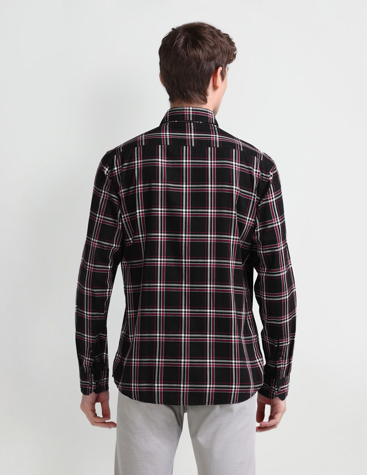 Arrow Sport Manhattan Slim Fit Twill Shirt