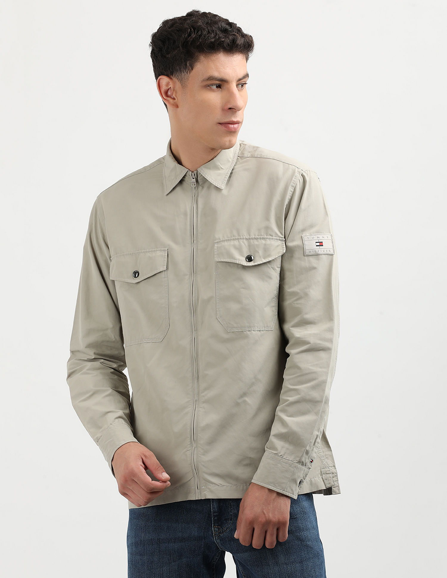Tommy Hilfiger Paper Touch Sustainable Overshirt