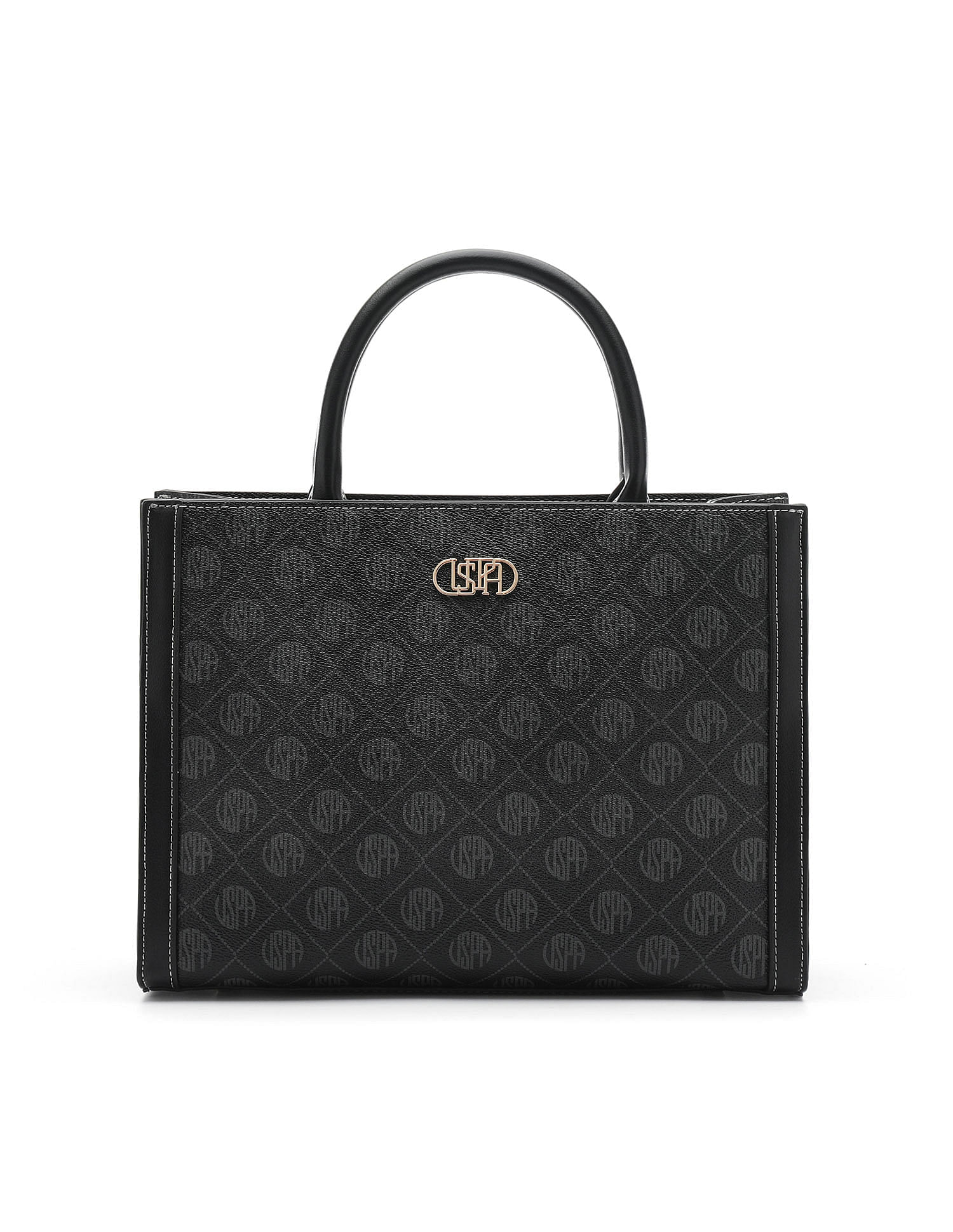 U.S. Polo Assn. Bernice Monogram Satchel Bag