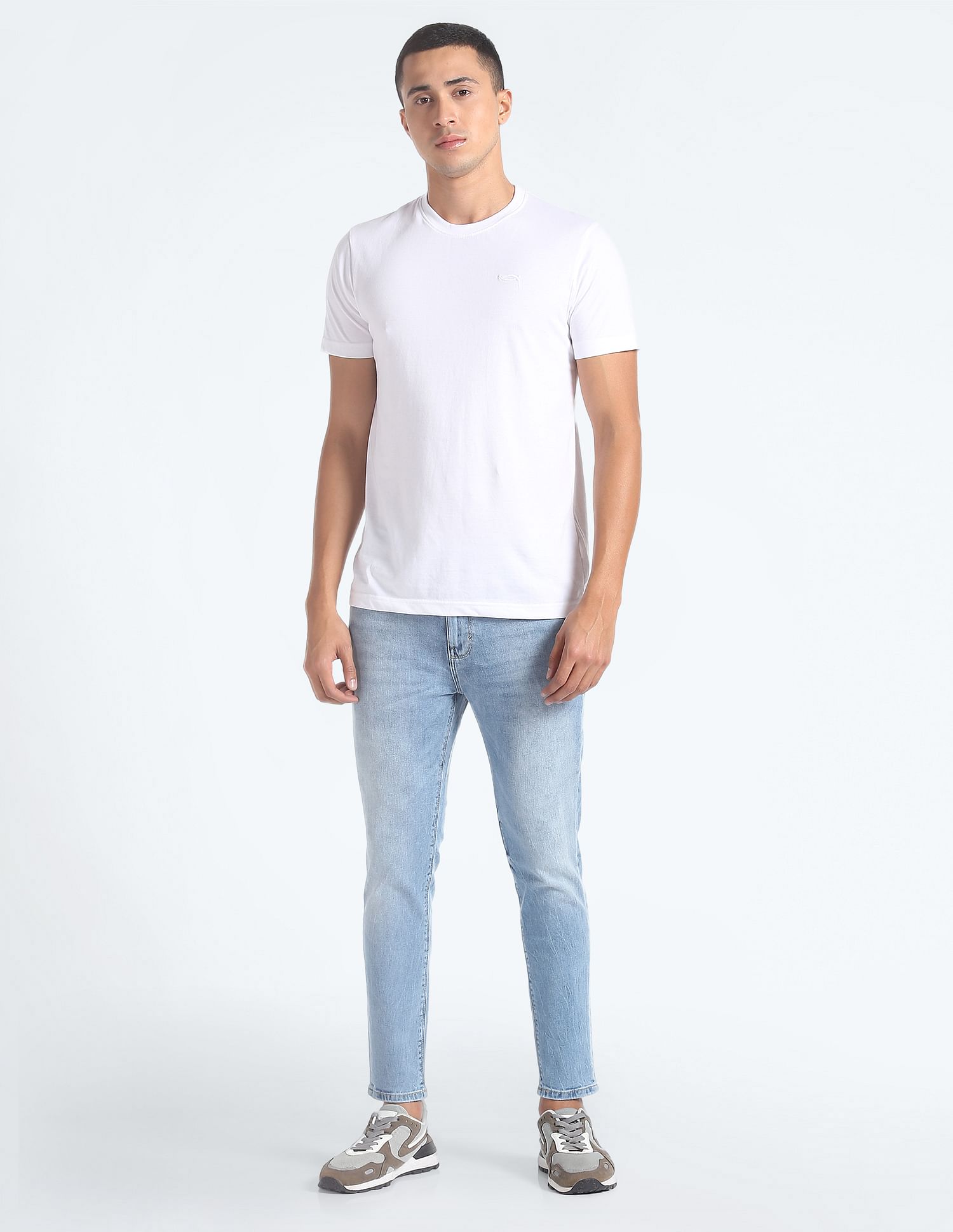 Flying Machine Stone Wash Skinny Jeans