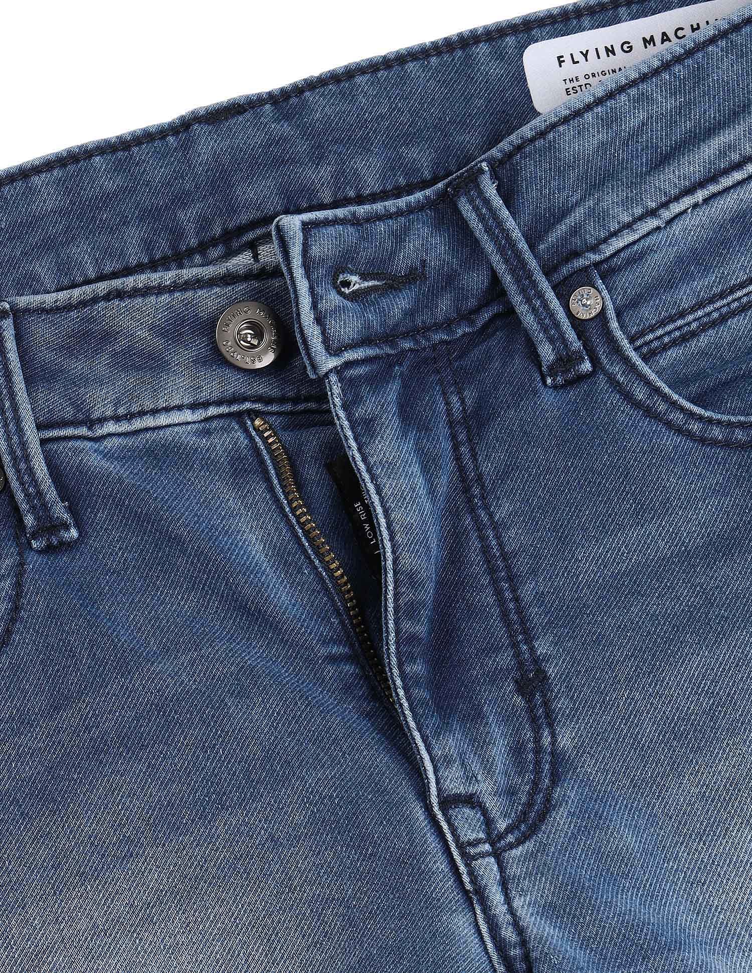 Flying Machine Jackson Super Skinny Fit Washed Jeans