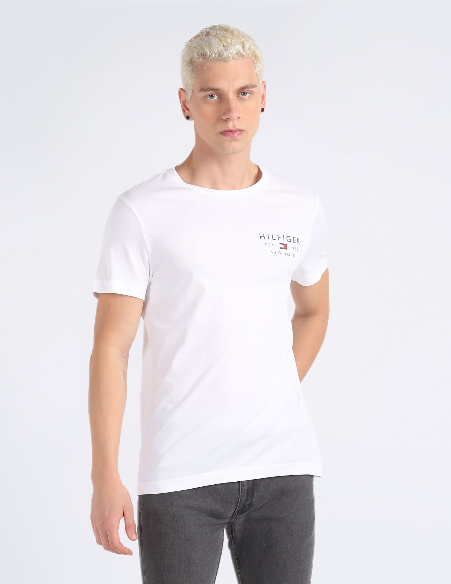 Tommy Hilfiger Transitional Organic Cotton Logo T-Shirt