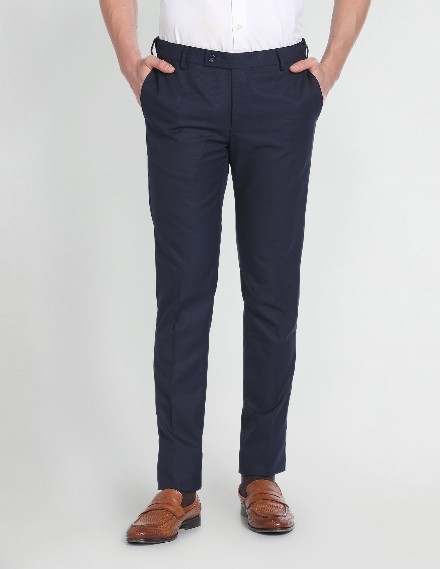 Arrow Solid Autoflex Trousers