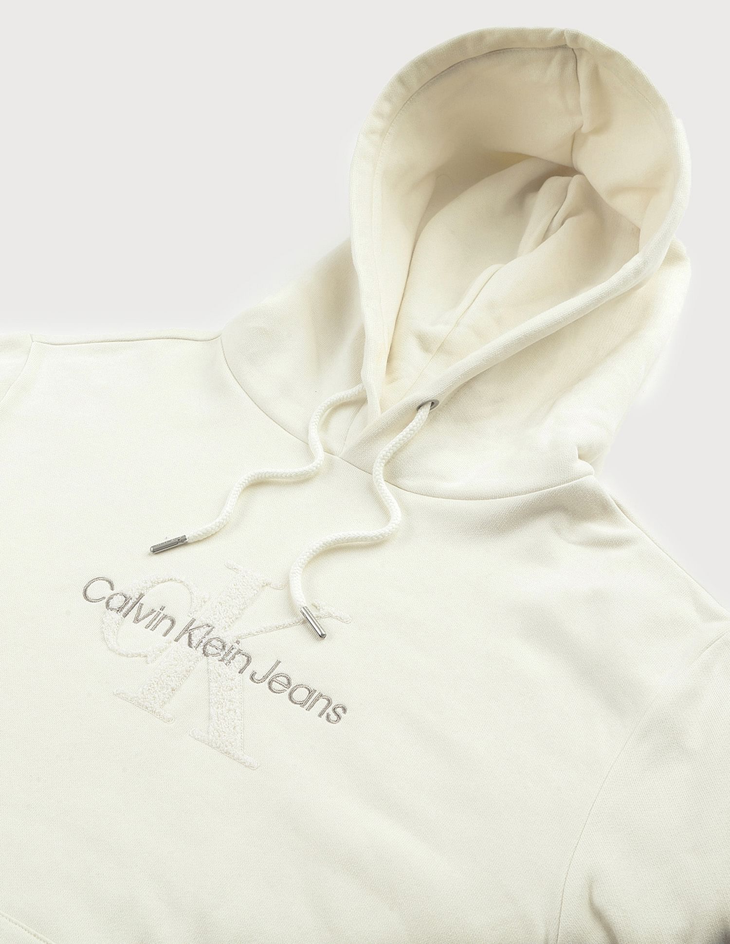 Calvin Klein Jeans Chenille Monologo Hooded Sweatshirt