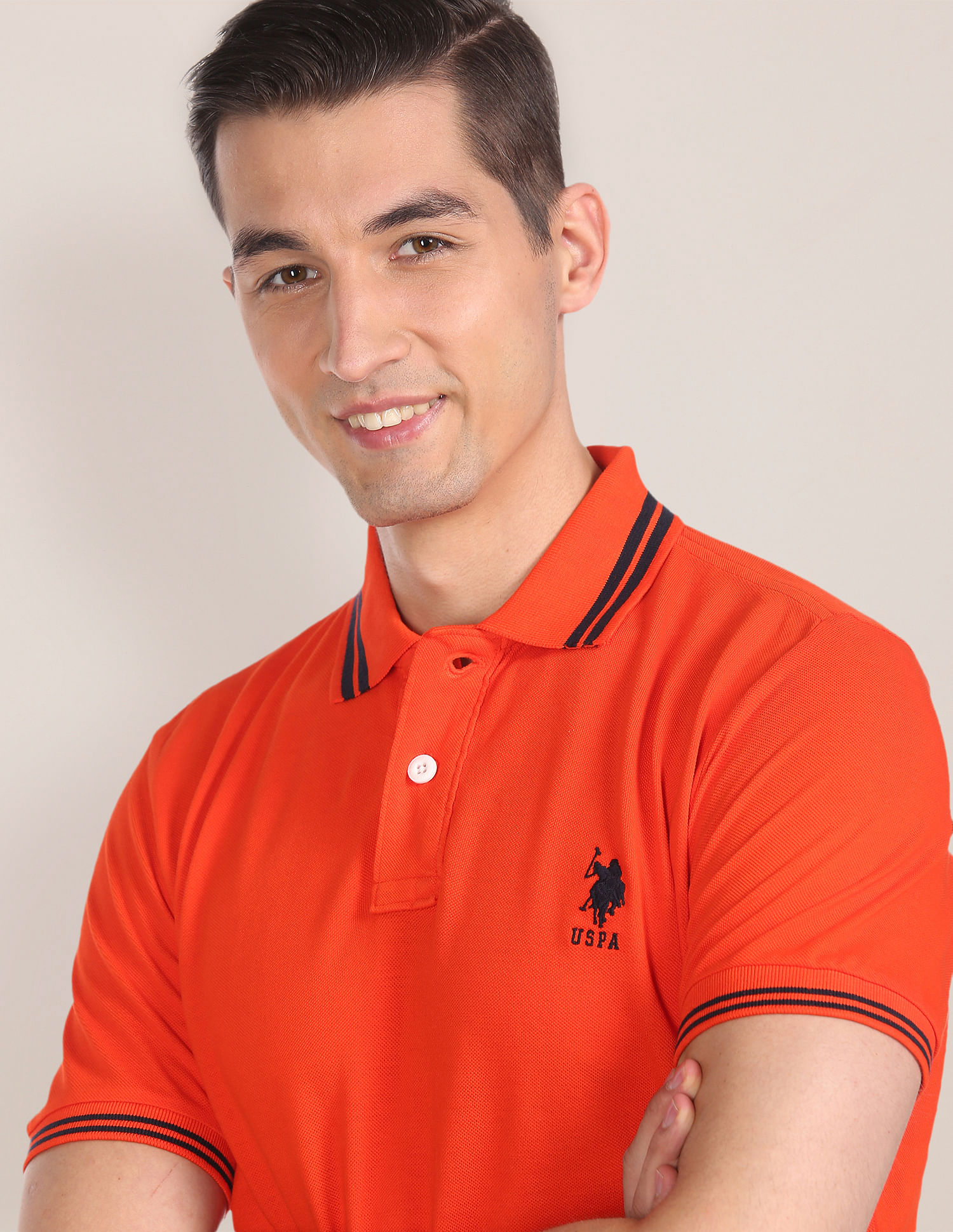 U.S. Polo Assn. Short Sleeve Solid Polo Shirt