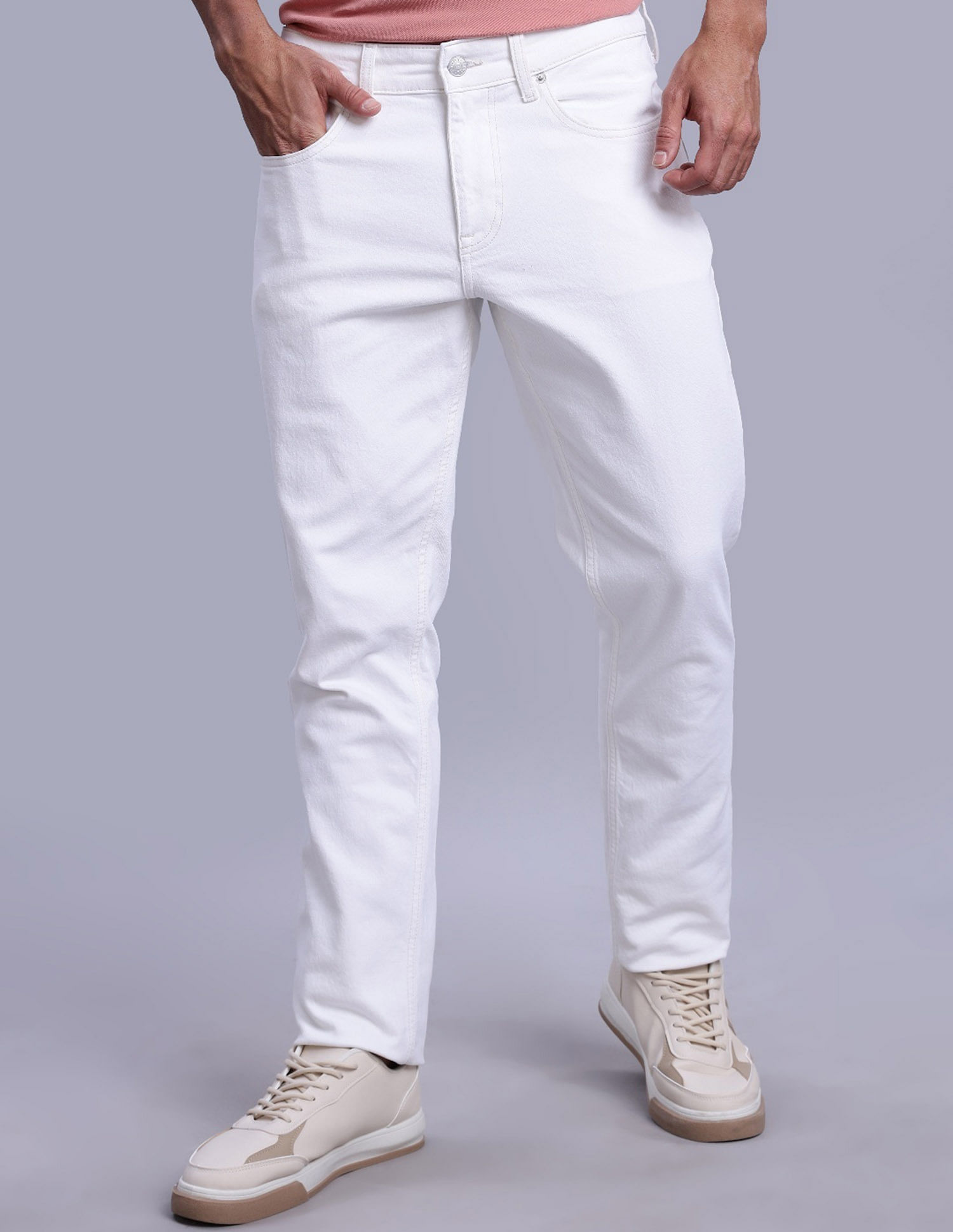 Tommy Hilfiger Cotton Regular Fit Low Rise Jeans