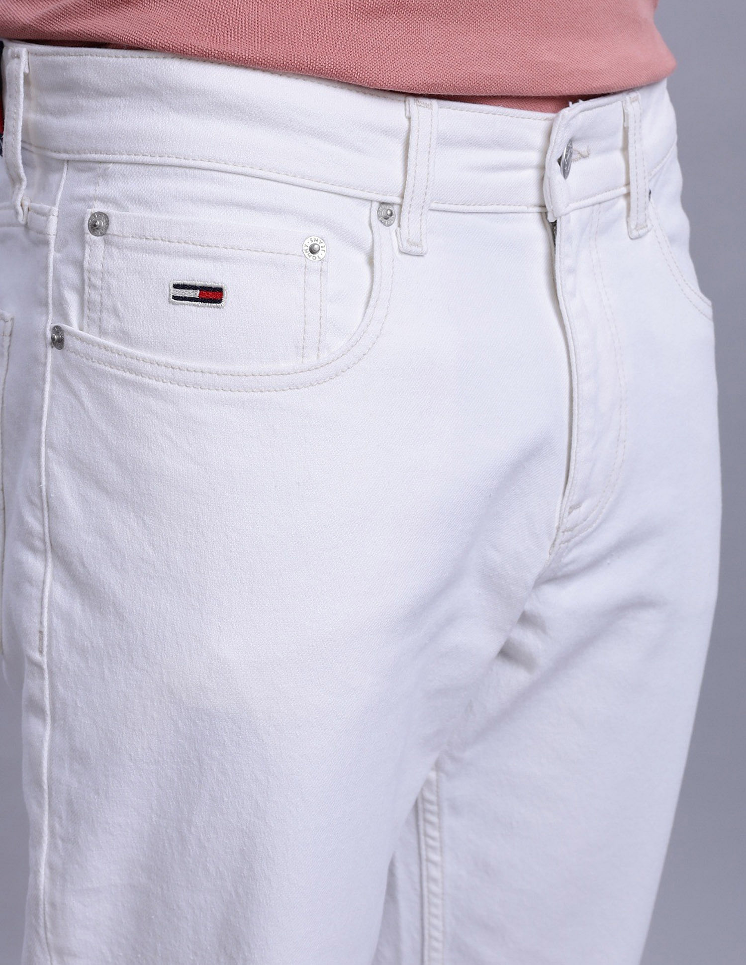 Tommy Hilfiger Cotton Regular Fit Low Rise Jeans