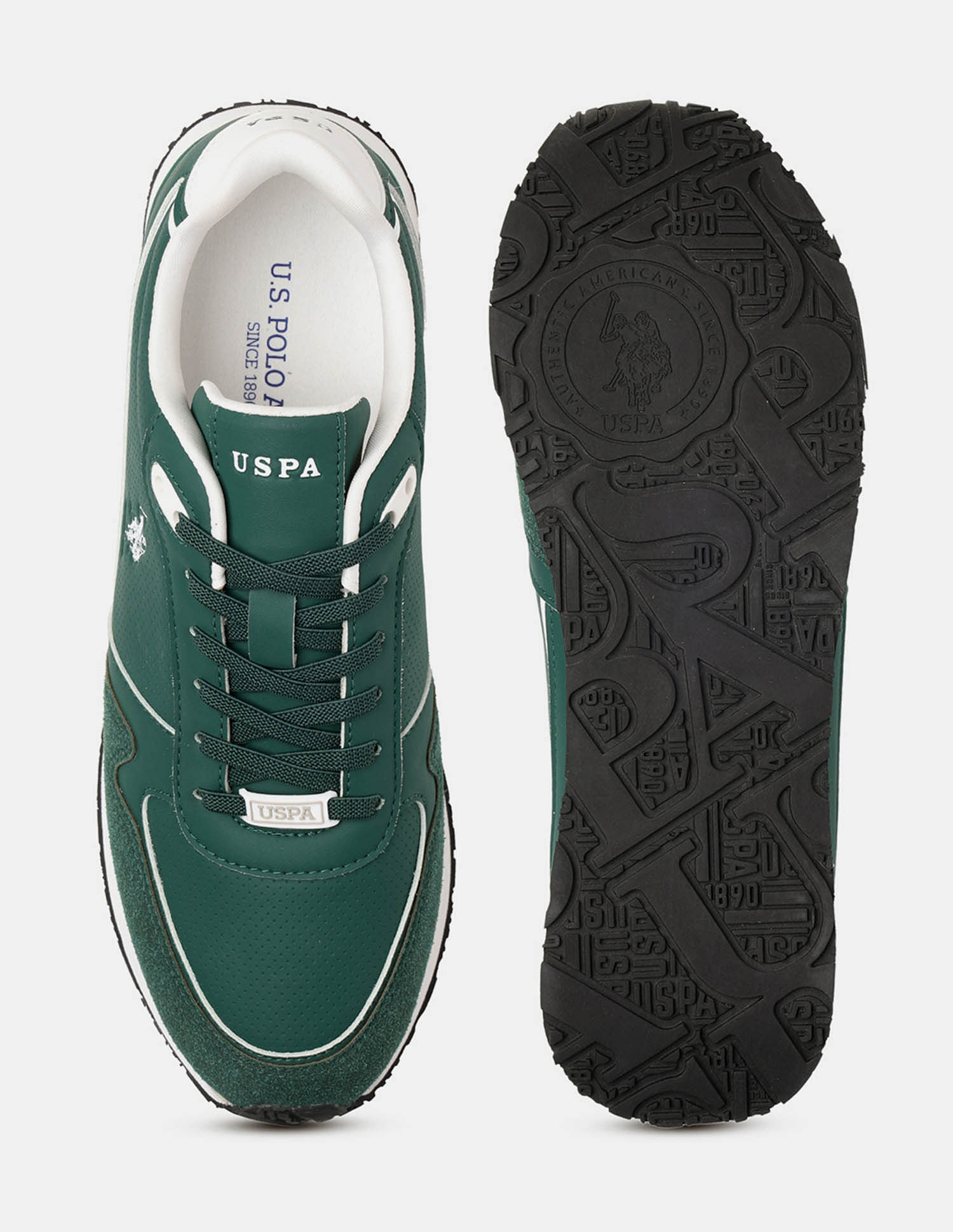 U.S. Polo Assn. Men Lowen 2.0 Colour Blocked Sneakers