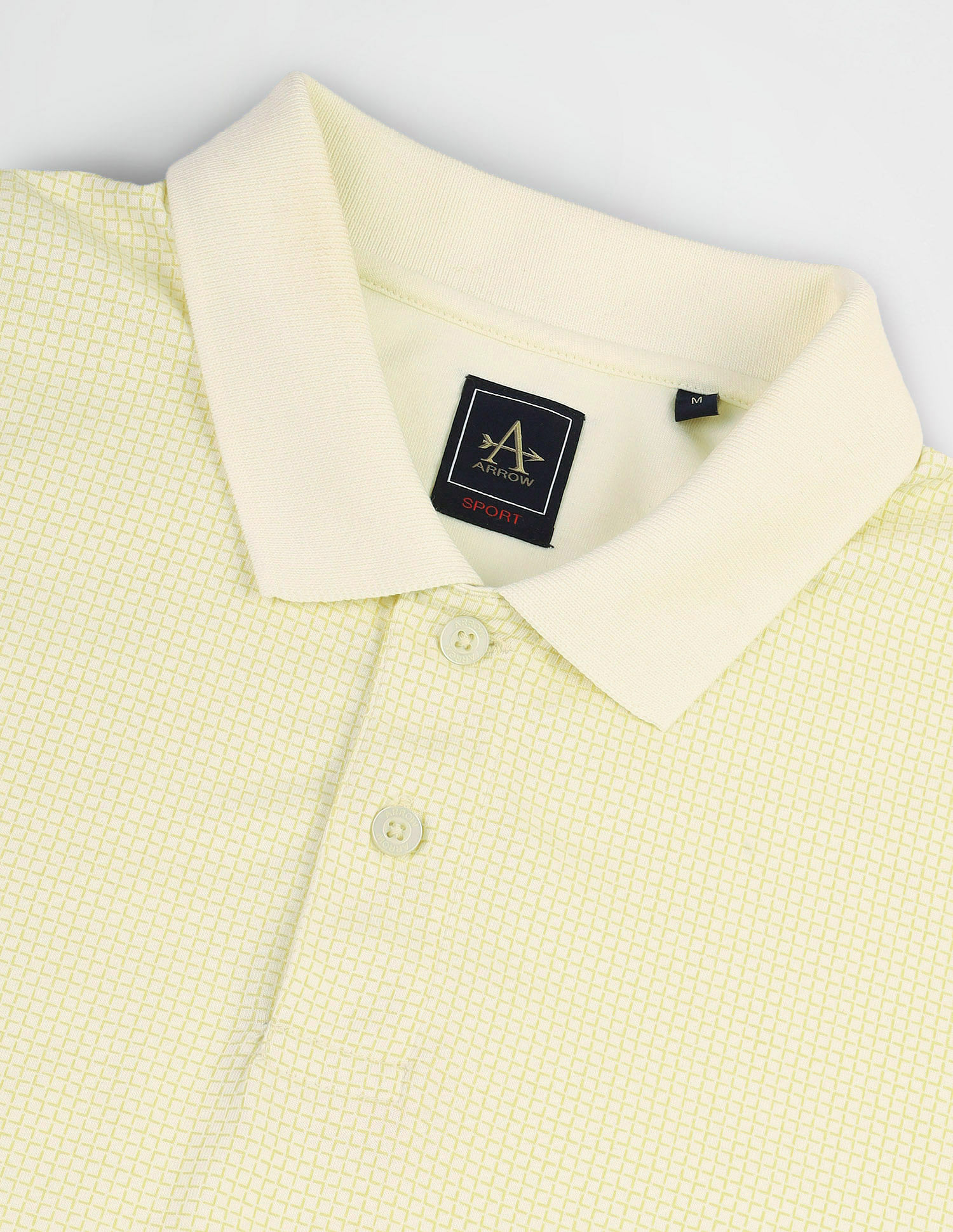 Arrow Sport Check Pique Polo Shirt
