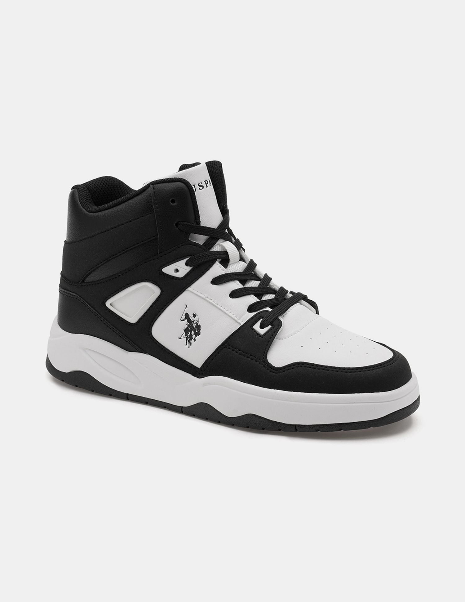 U.S. Polo Assn. Men Bruce Mid Top Sneakers
