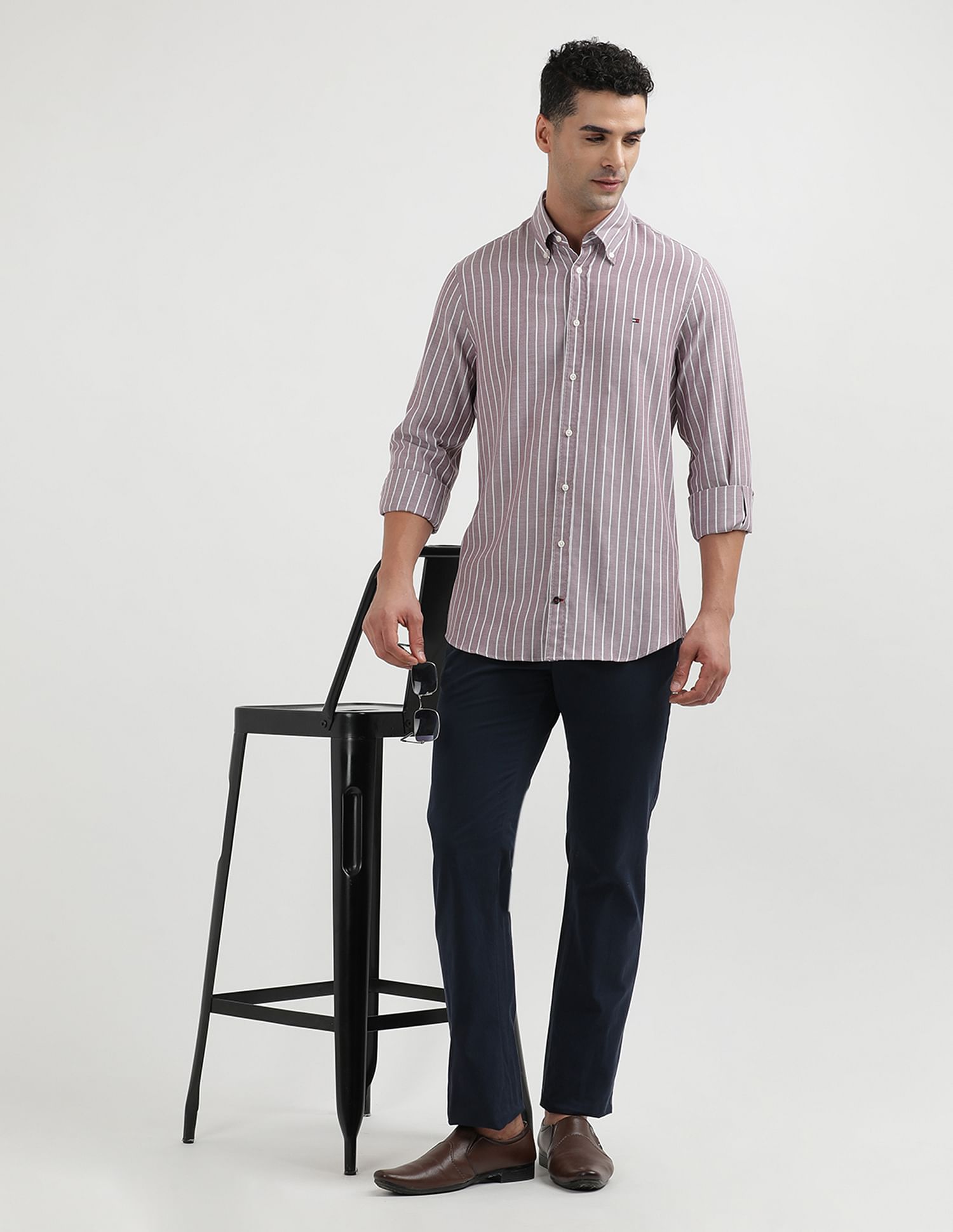 Tommy Hilfiger Slim Fit Stripe Shirt