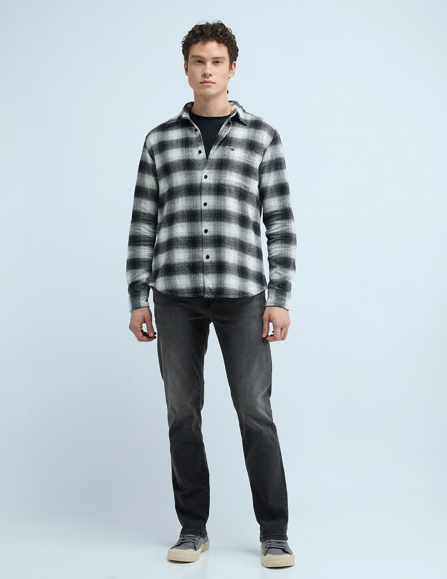 Flying Machine Freddie Slim Straight Fit Jeans