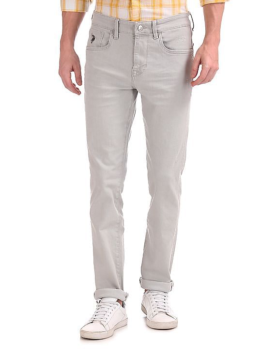 U.S. Polo Assn. Denim Co. Regallo Skinny Fit Grey Jeans