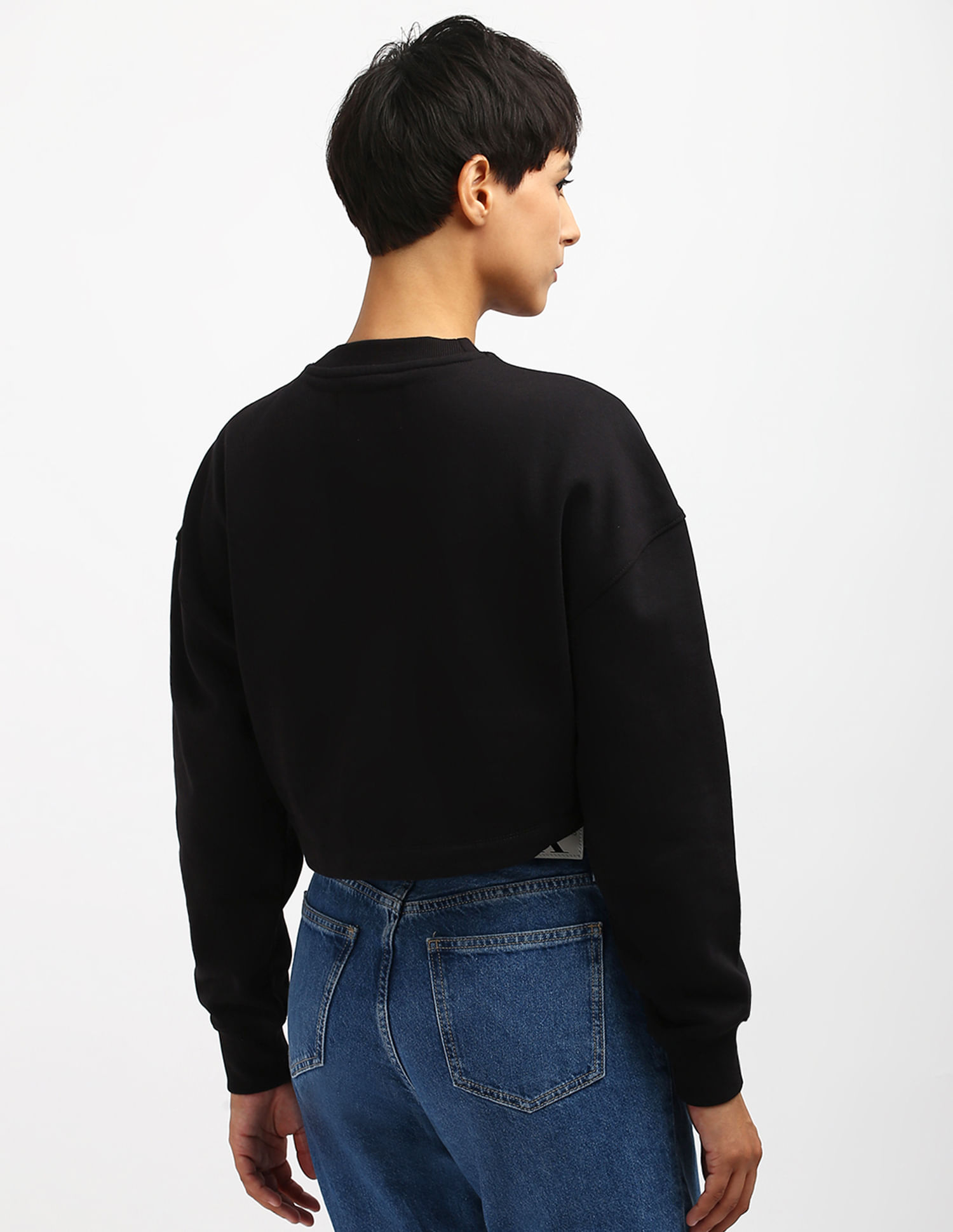 Calvin Klein Varsity Logo Crew Neck Sweatshirt