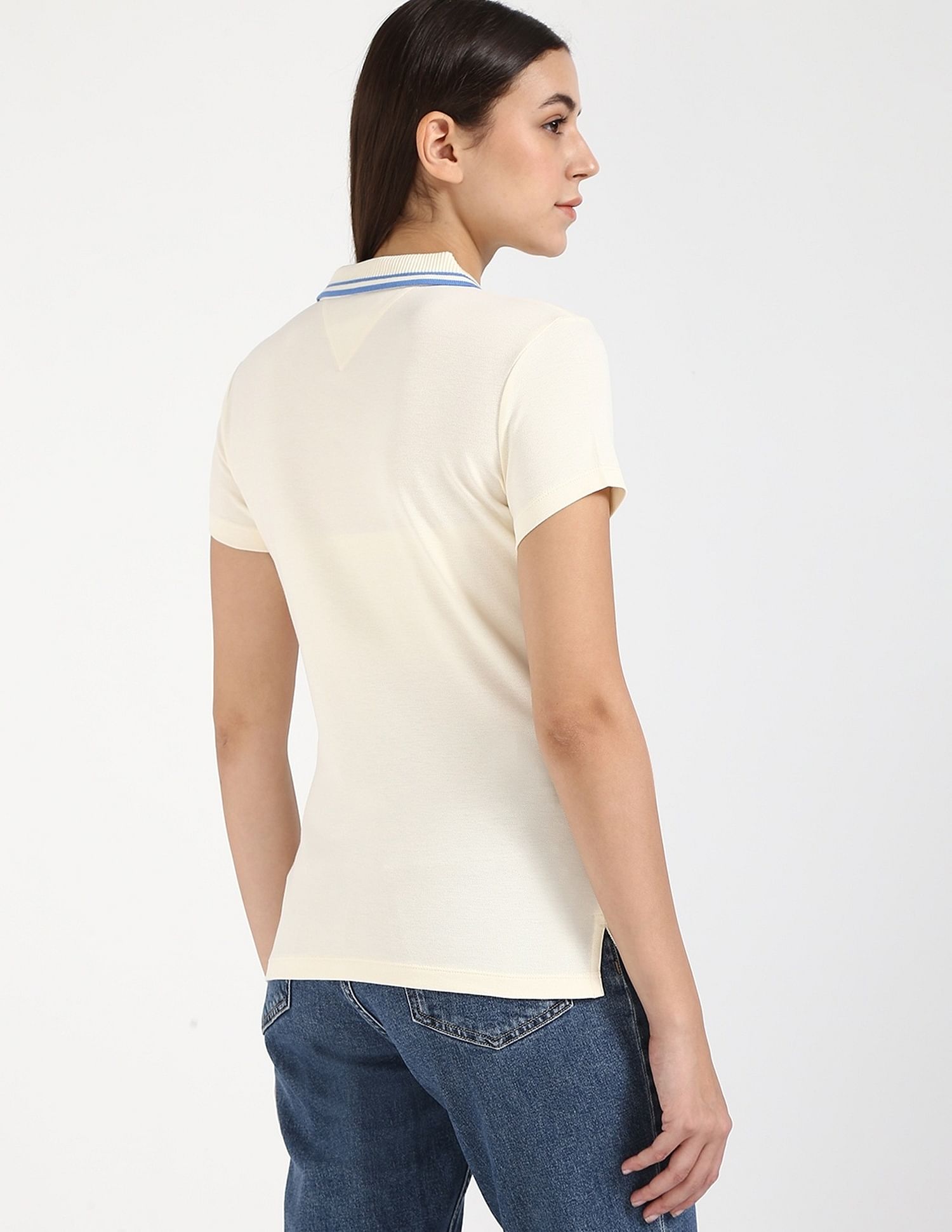 Tommy Hilfiger Embroidered Logo Slim-Fit Cotton Polo T-Shirt