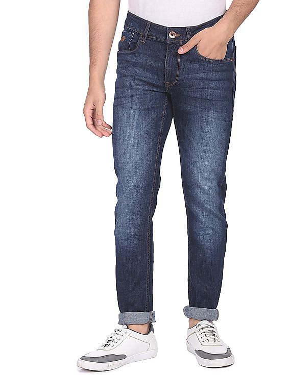 Buy Flying Machine Jackson Skinny Fit Mid Rise Jeans 