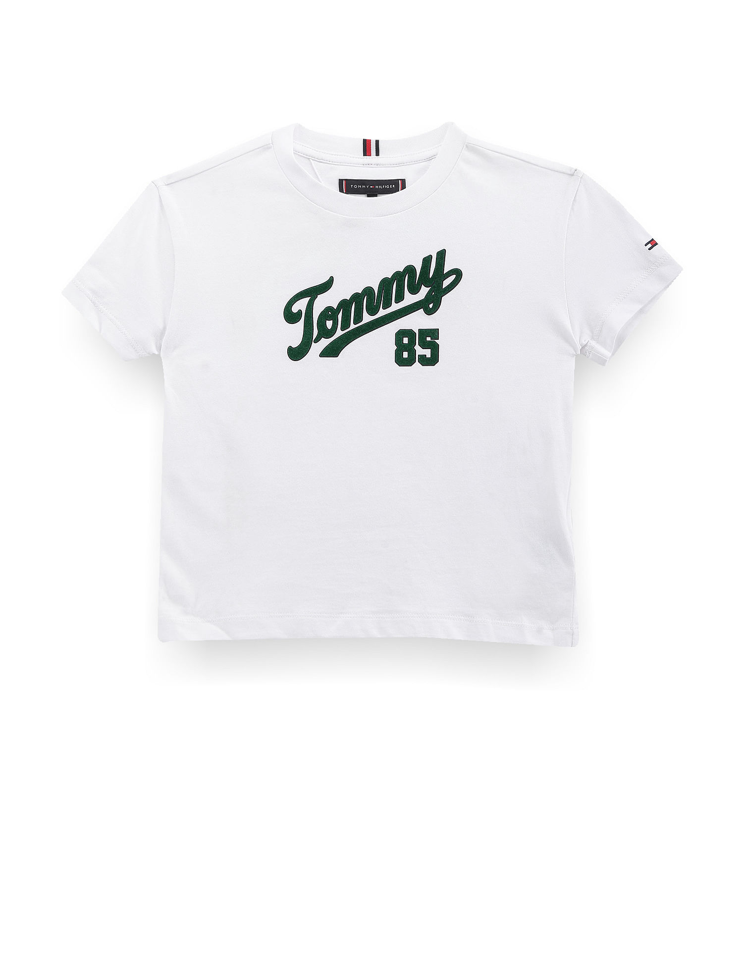 Buy Tommy Hilfiger Kids Boys Organic Cotton College 85 T-Shirt