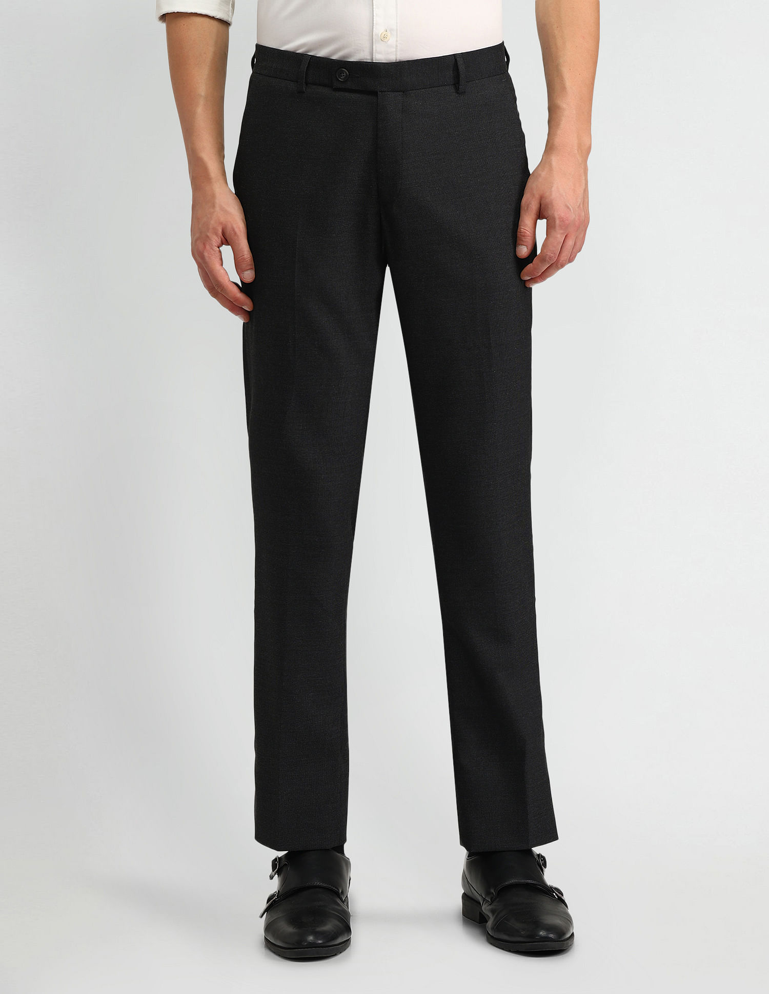 Arrow Dobby Mid Rise Trousers