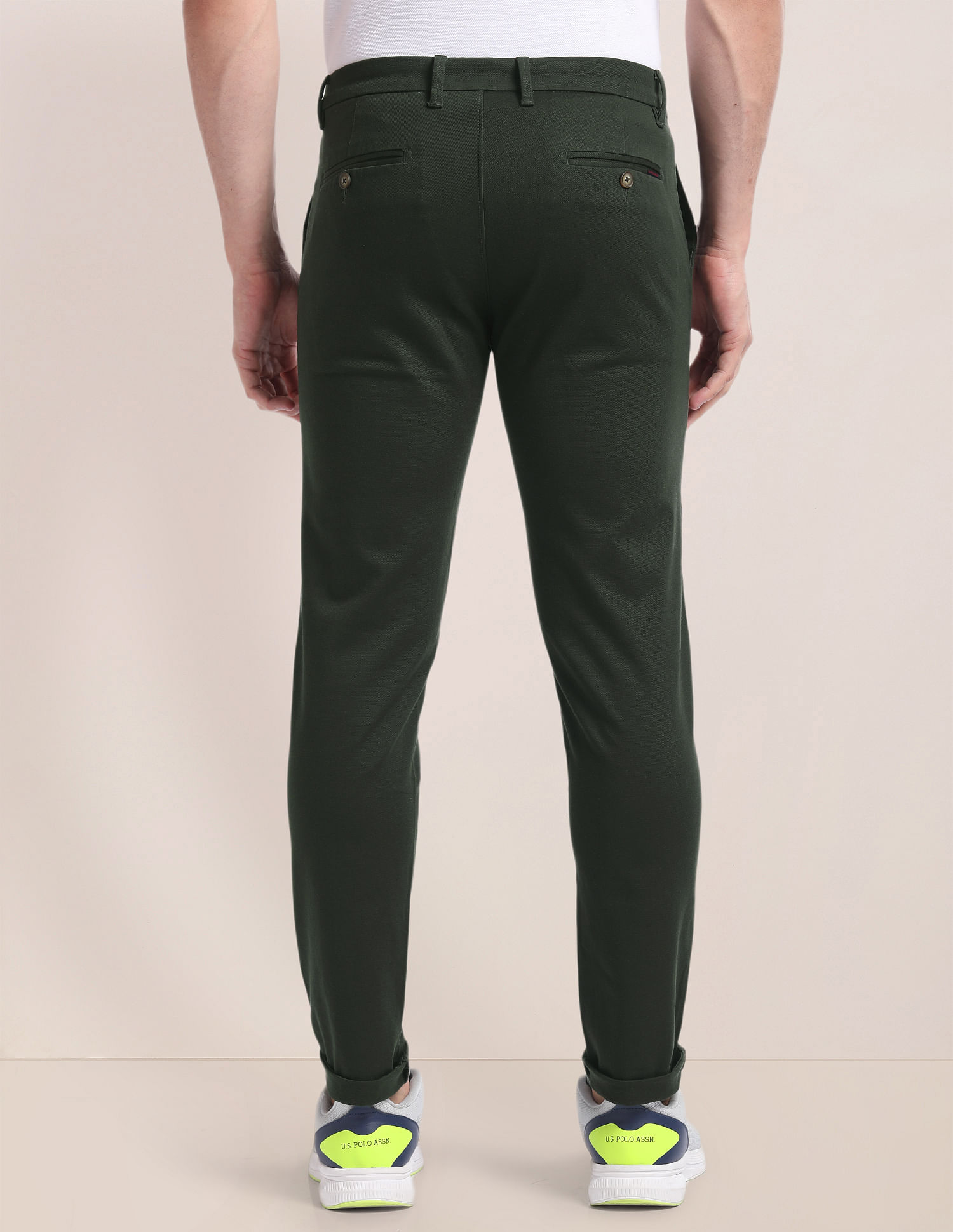 U.S. Polo Assn. Austin Regular Fit Dobby Trousers