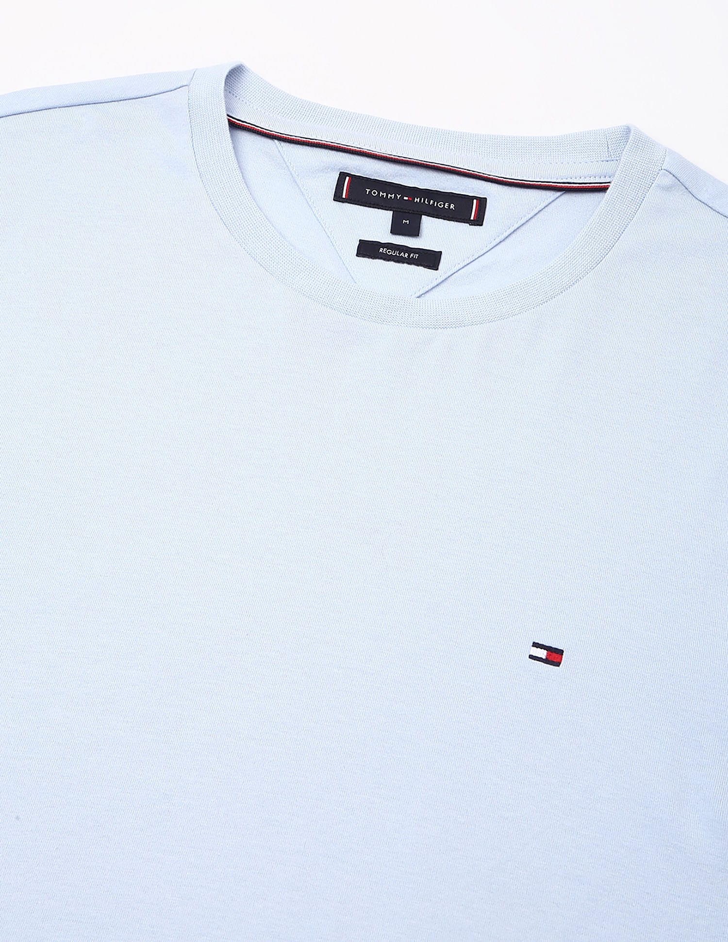Tommy Hilfiger Solid Regular-Fit Cotton T-Shirt