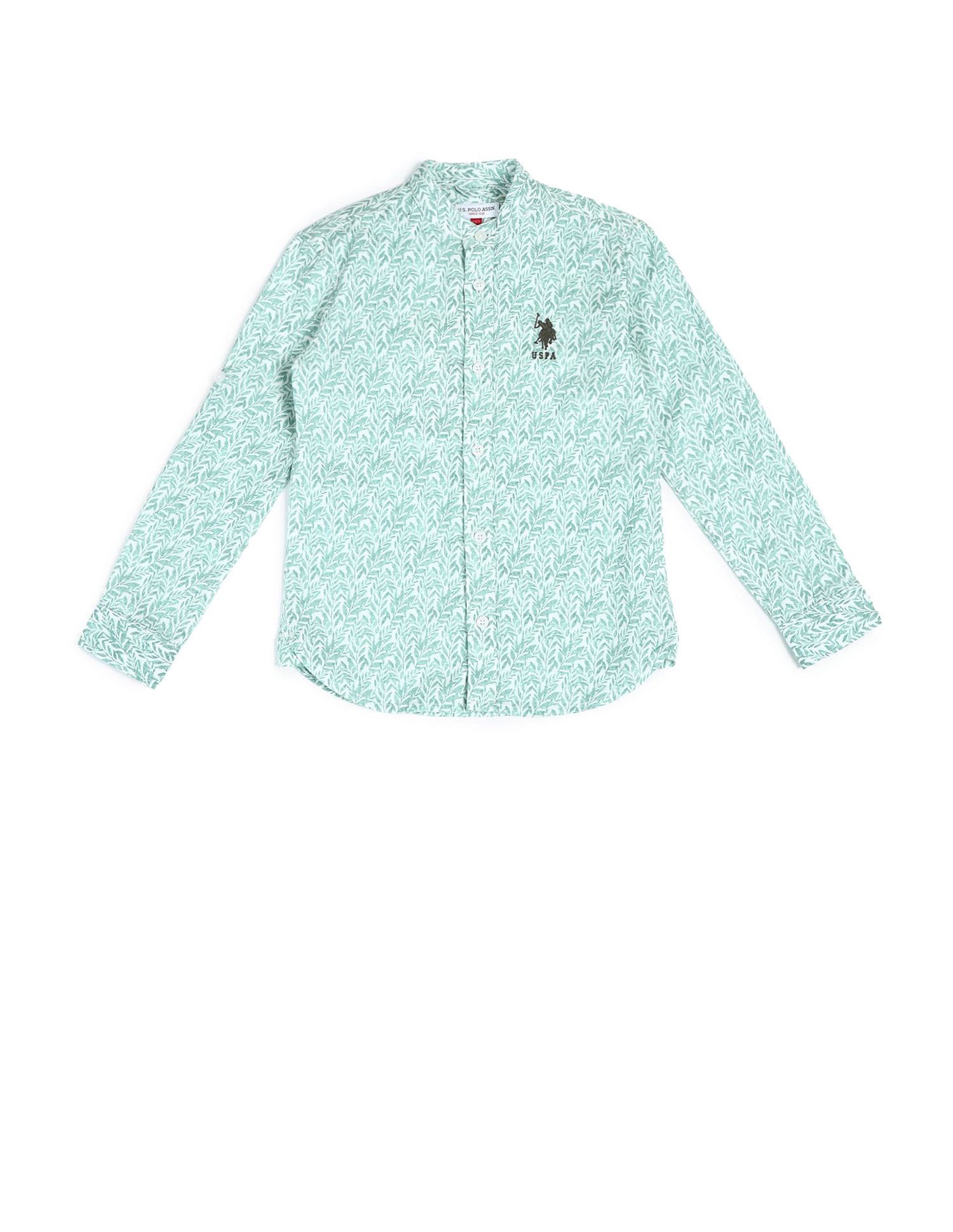 U.S. Polo Assn. Kids Regular Fit Dobby Shirt