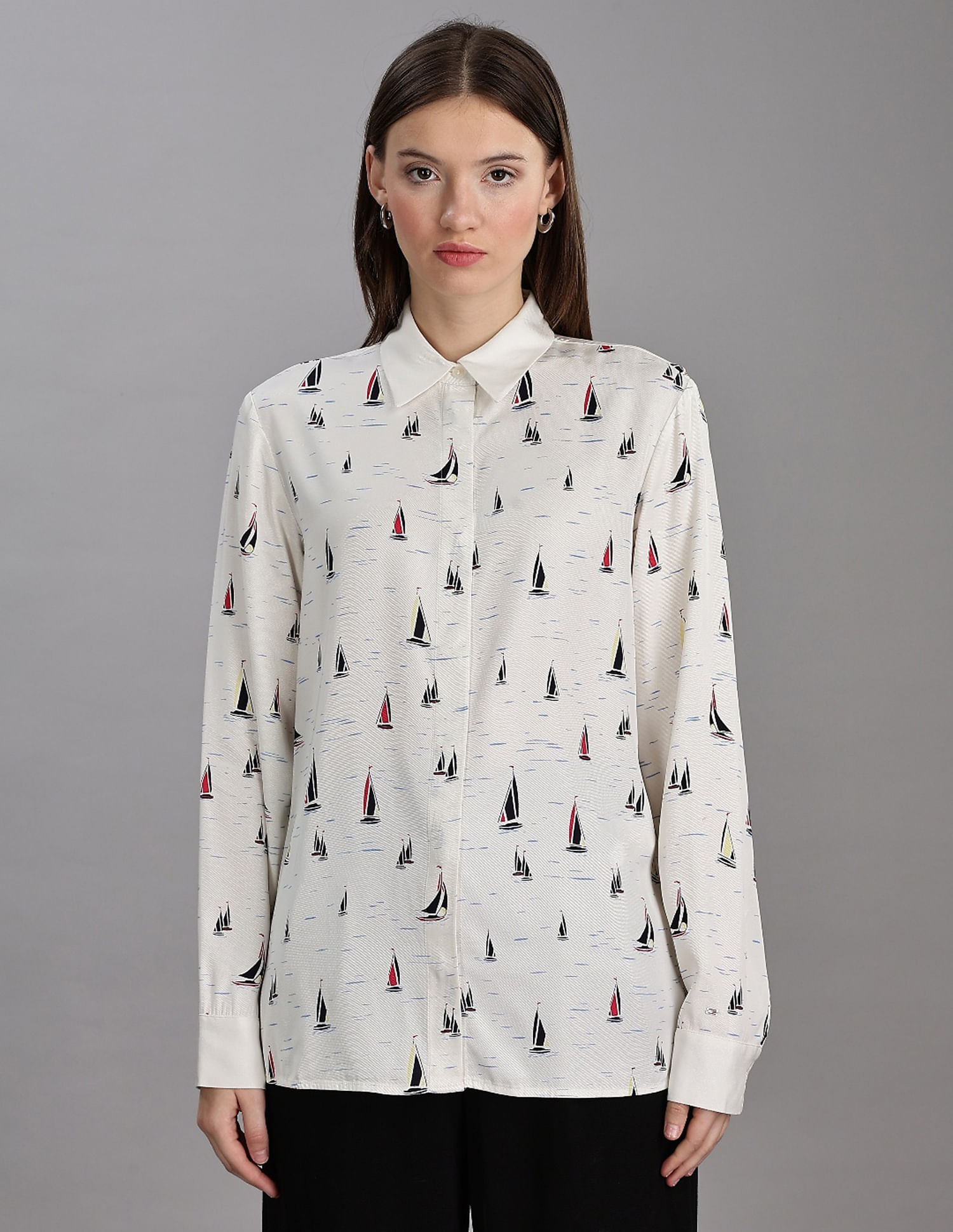 Tommy Hilfiger Printed Regular-Fit Viscose Shirt