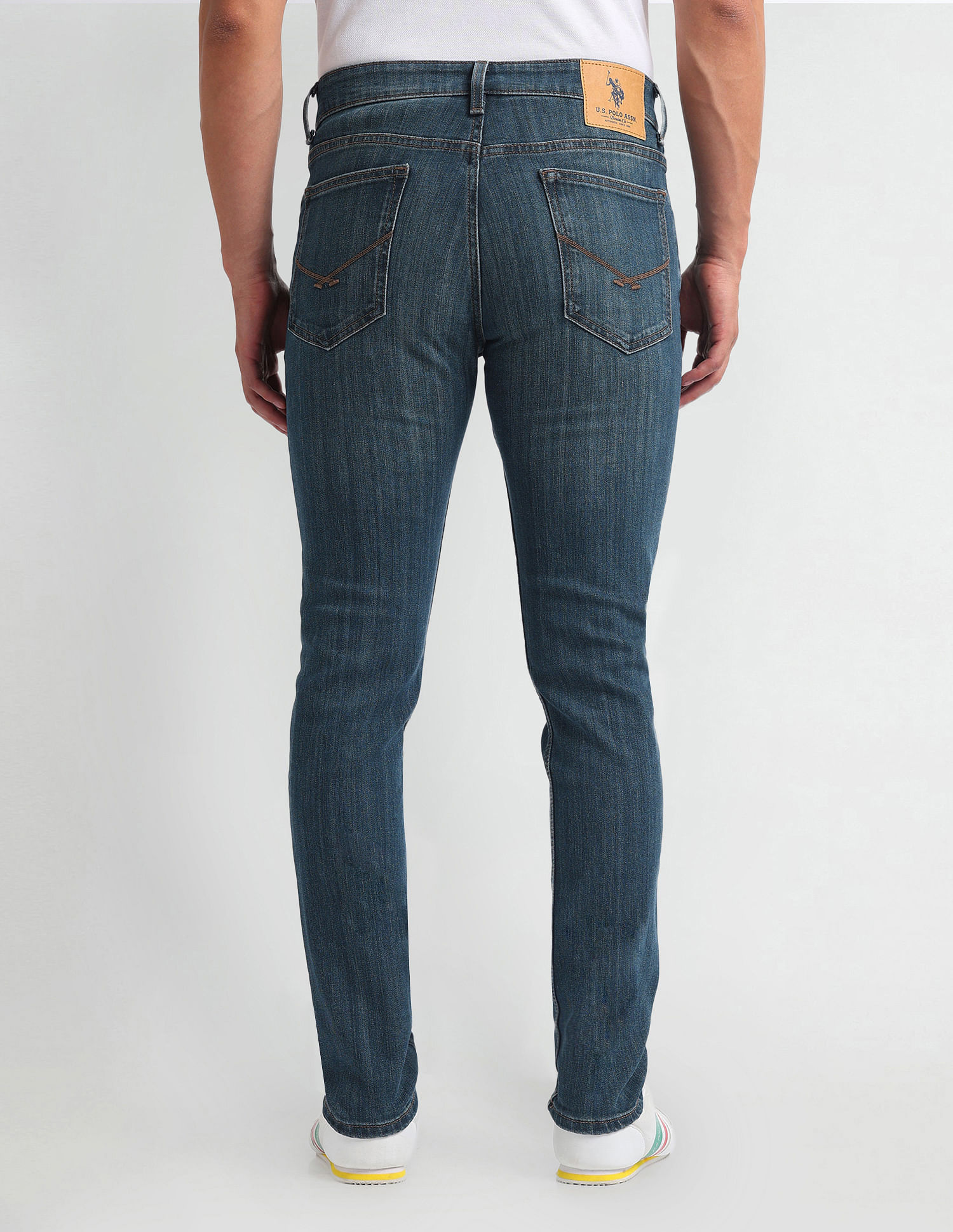 U.S. Polo Assn. Denim Co. Brandon Slim Tapered Fit Blue Jeans