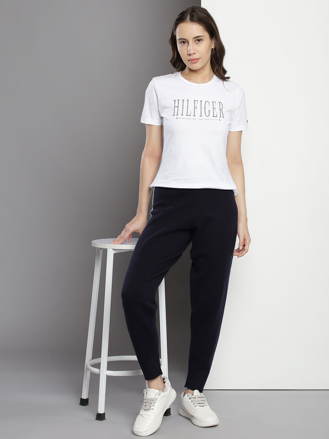 Jogger Pants Tommy Hilfiger Logo Tape Joggers Womens Tommy