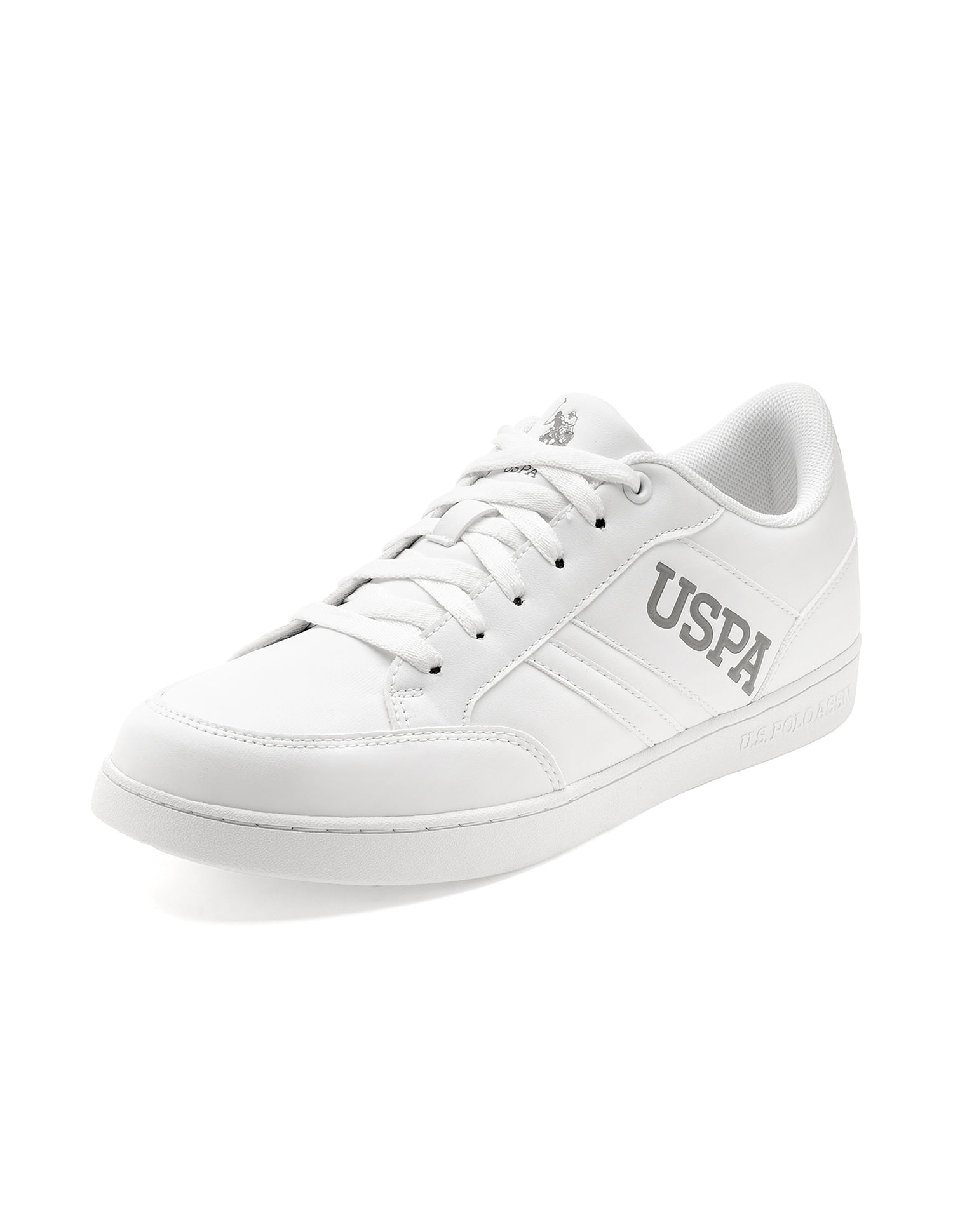 U.S. Polo Assn. Round Toe Solid Gala Sneakers