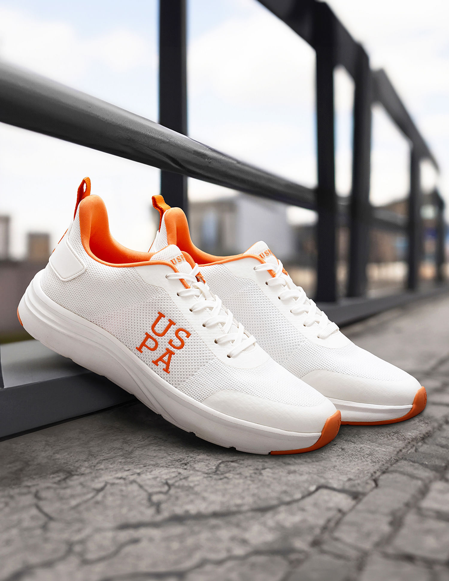 U.S. Polo Assn. Men Tanole 2.0 Off White Uspa Sport Sneakers