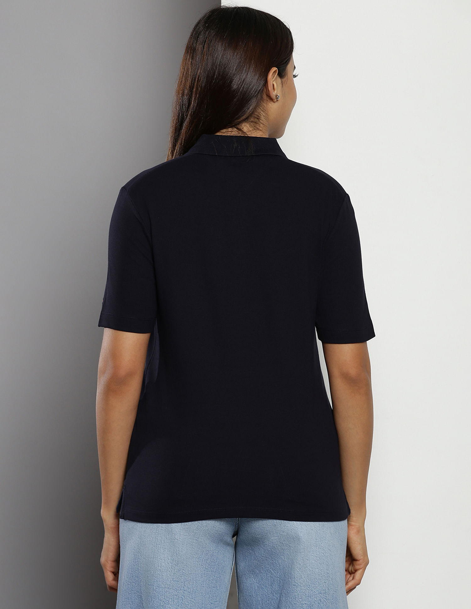 Tommy Hilfiger Crest Embroidered Polo Shirt