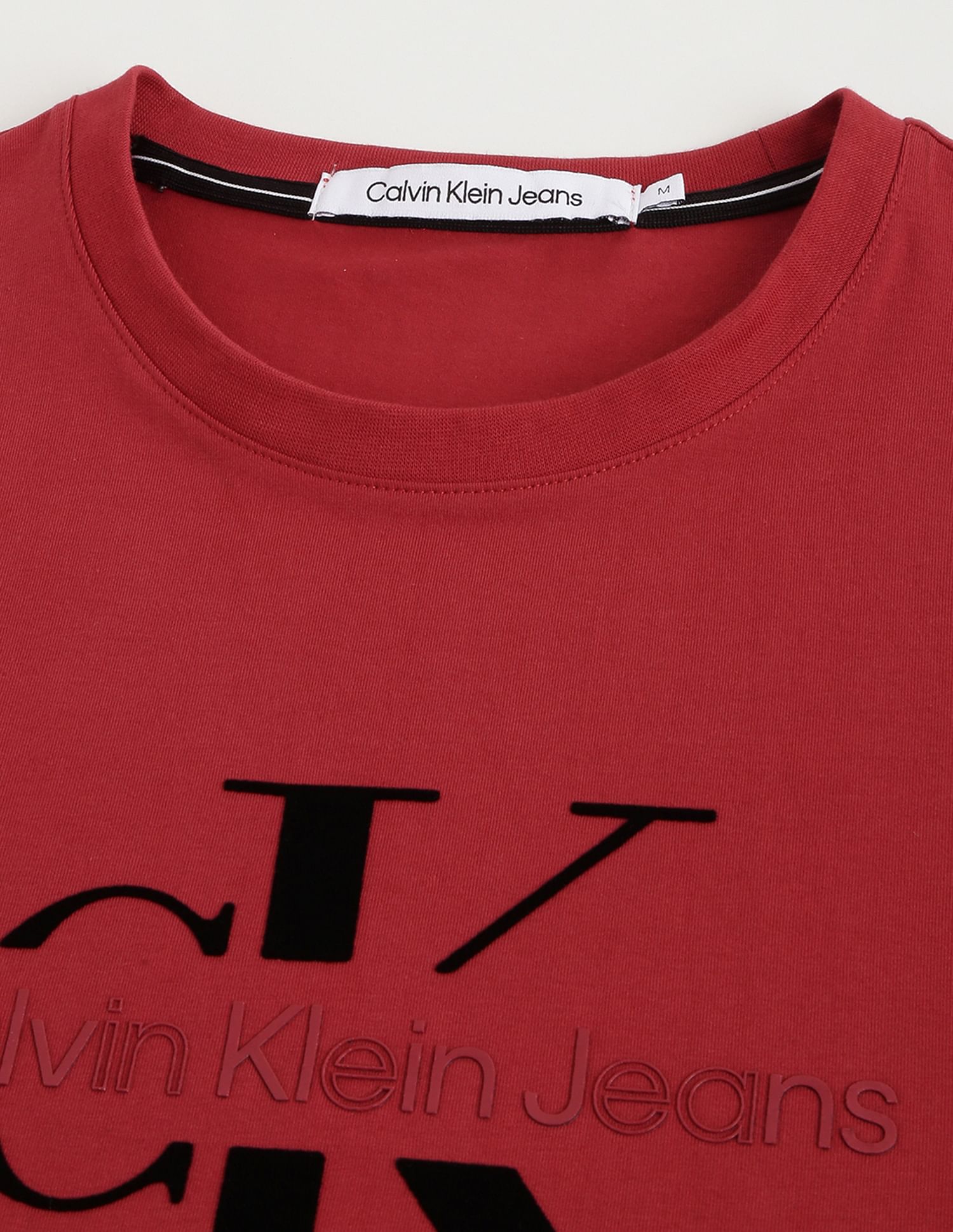 Calvin Klein Disrupted Outline Monologo T-Shirt