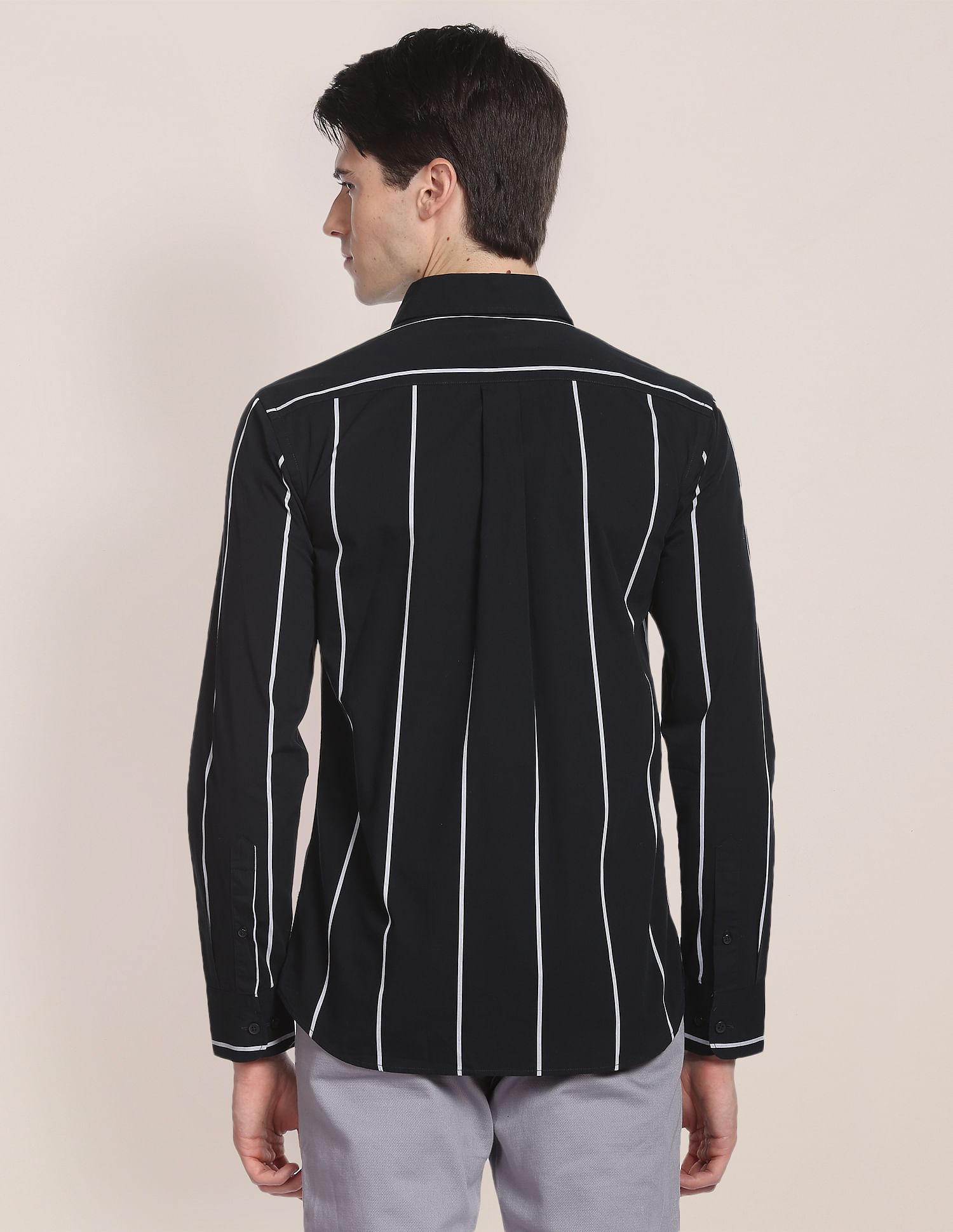 U.S. Polo Assn. Iconic Peached Stripe Shirt