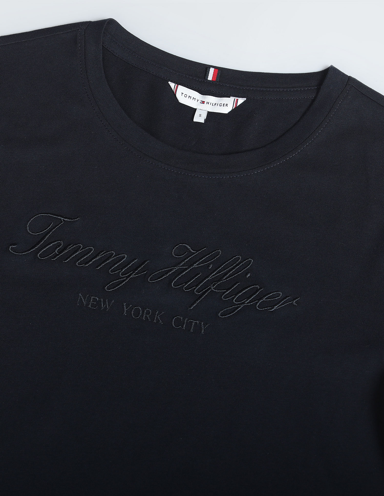 Tommy Hilfiger Crew Neck Cotton T-Shirt