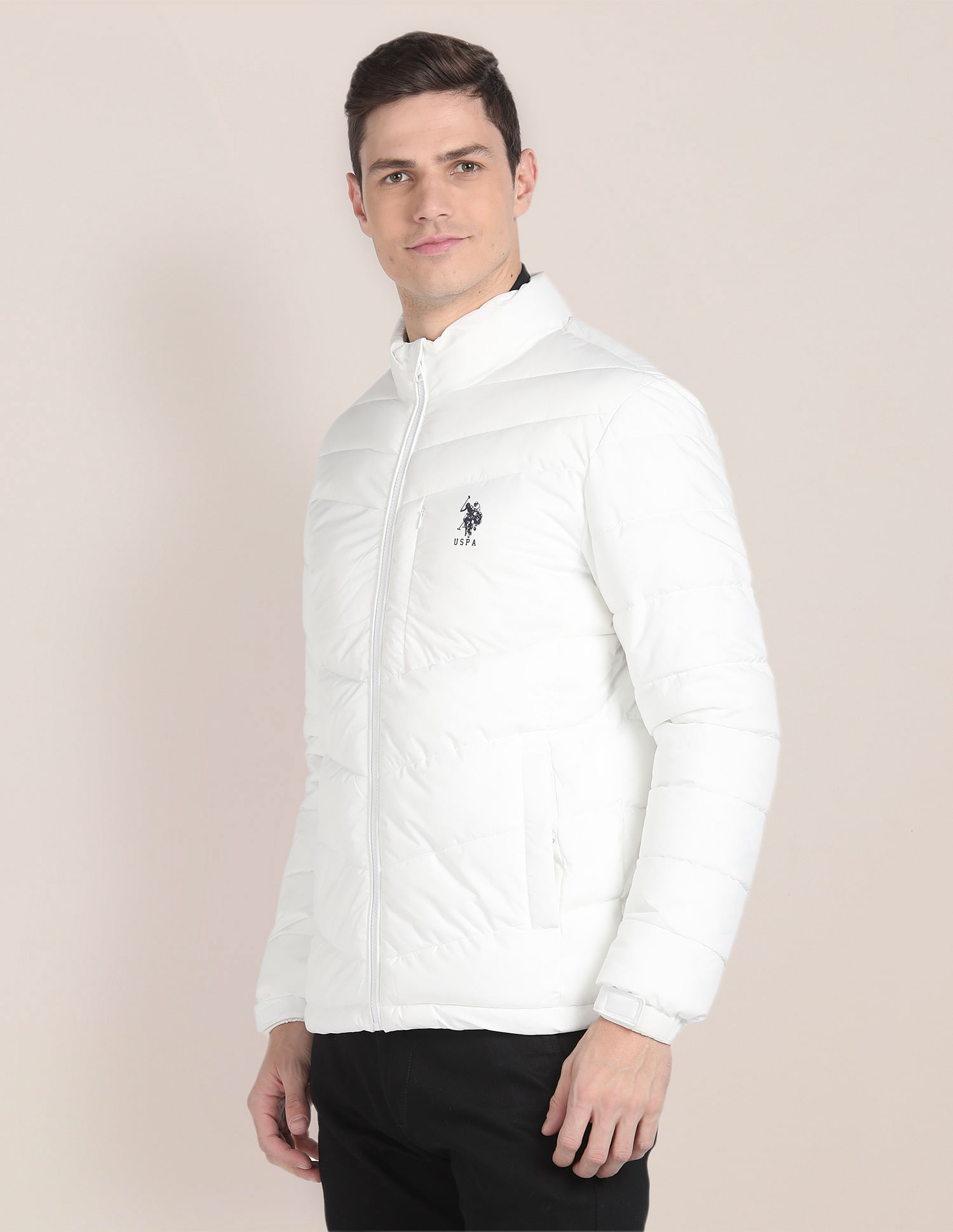 Us polo sale white jacket