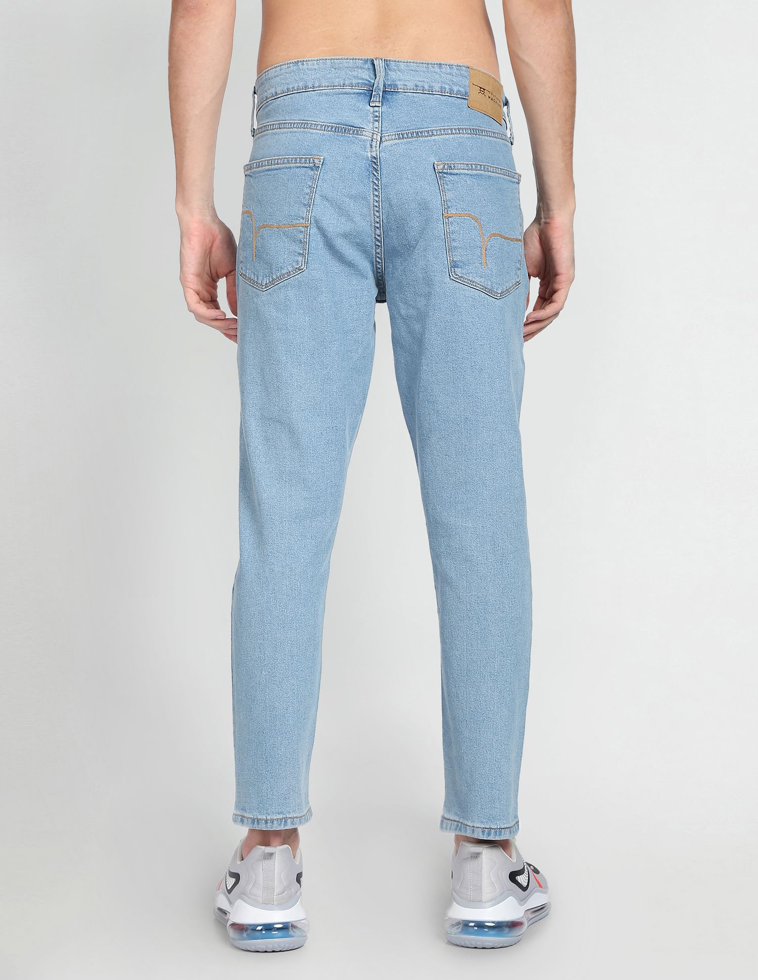 Flying Machine High Rise Mankle Slim Fit Jeans