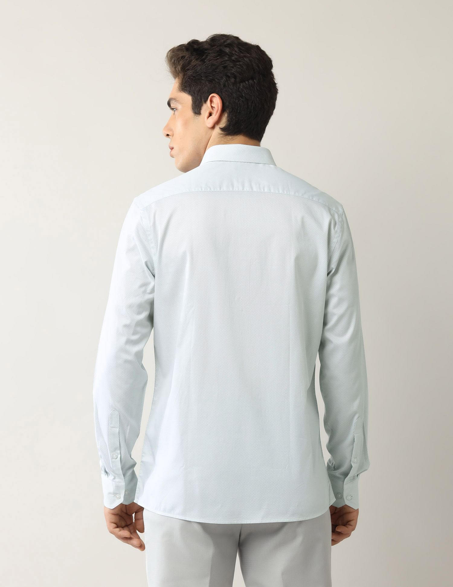 Arrow Liberty Classic Fit Geometric Printed Shirt