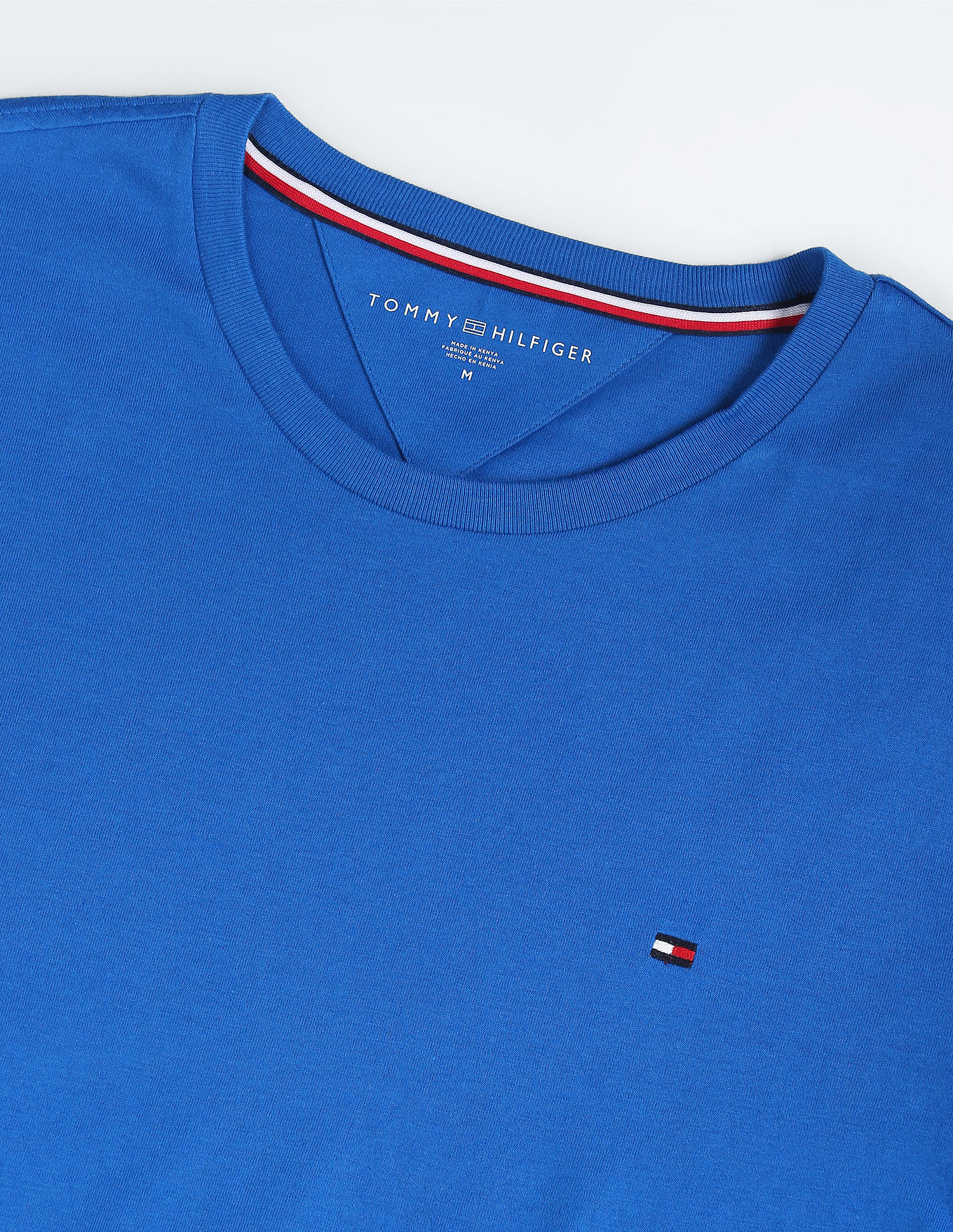 Tommy Hilfiger Solid Cotton Nantucket T-shirt