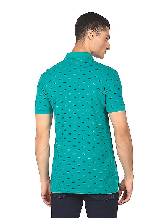 U.S. Polo Assn. Pique Printed Polo Shirt