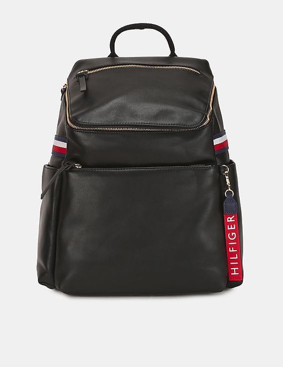 Leather Backpack Tommy Hilfiger Laptop Bag Women's Buy Tommy