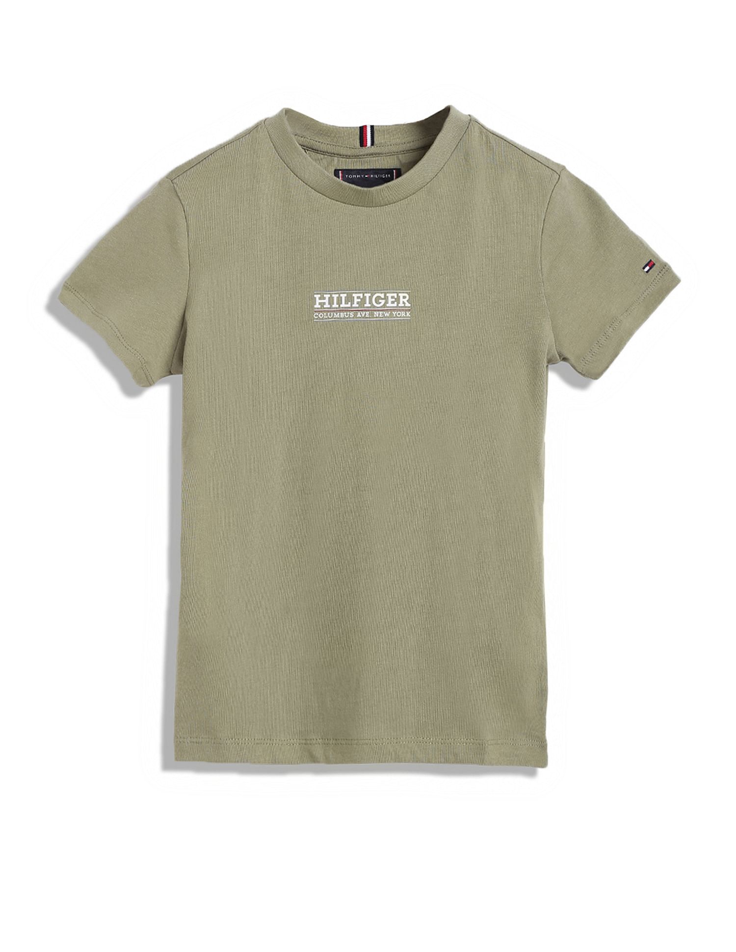 Tommy Hilfiger Kids Heathered Logo T-Shirt