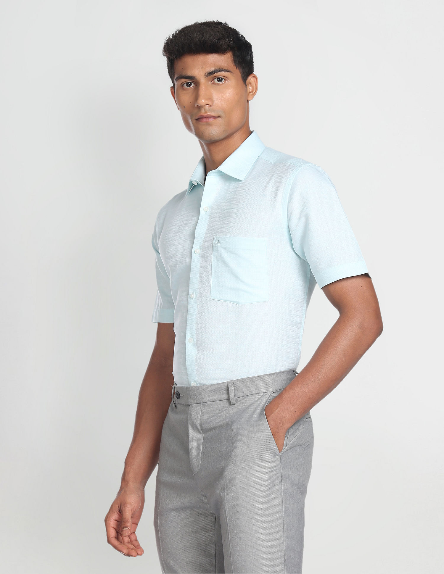Arrow Geometric Dobby Shirt