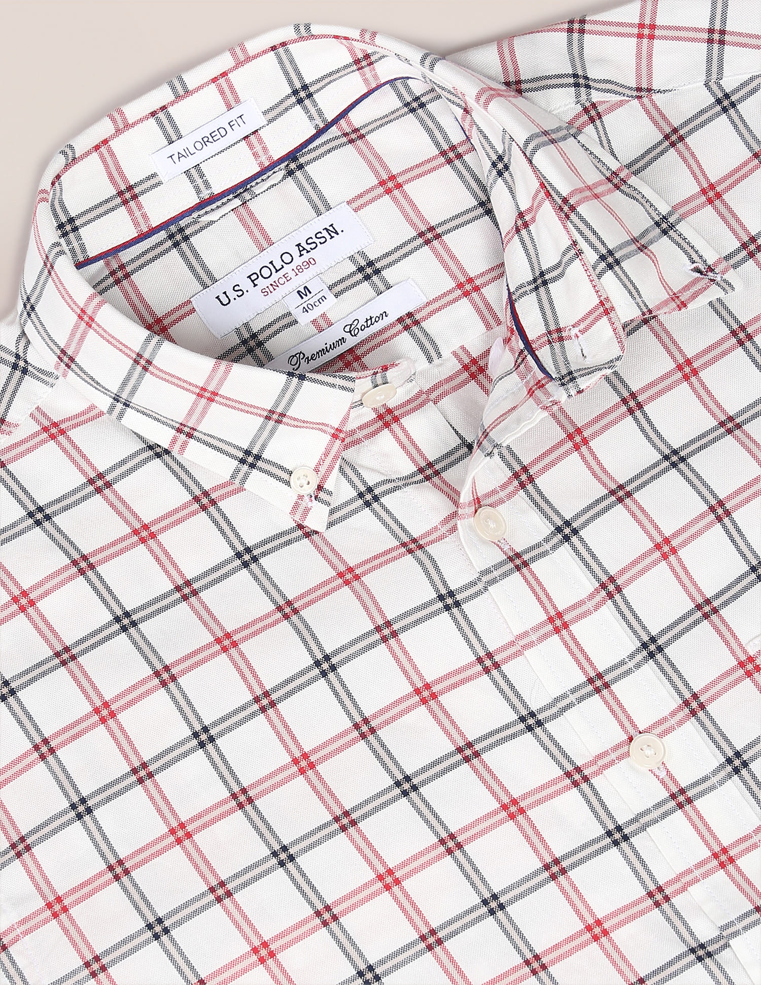 Buy Polo Matt Check Oxford Casual Shirt